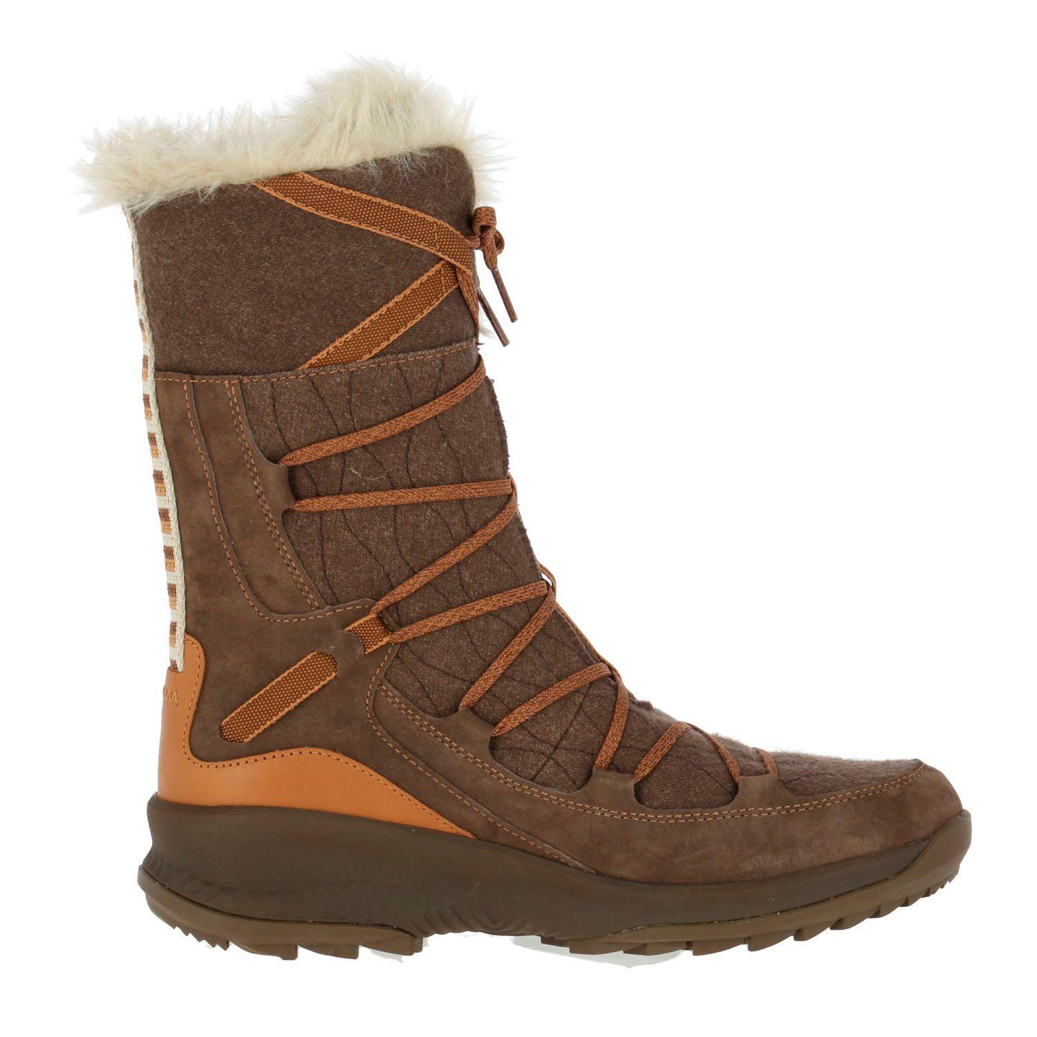 Bota Cuero Denali Chocolate Mujer-2