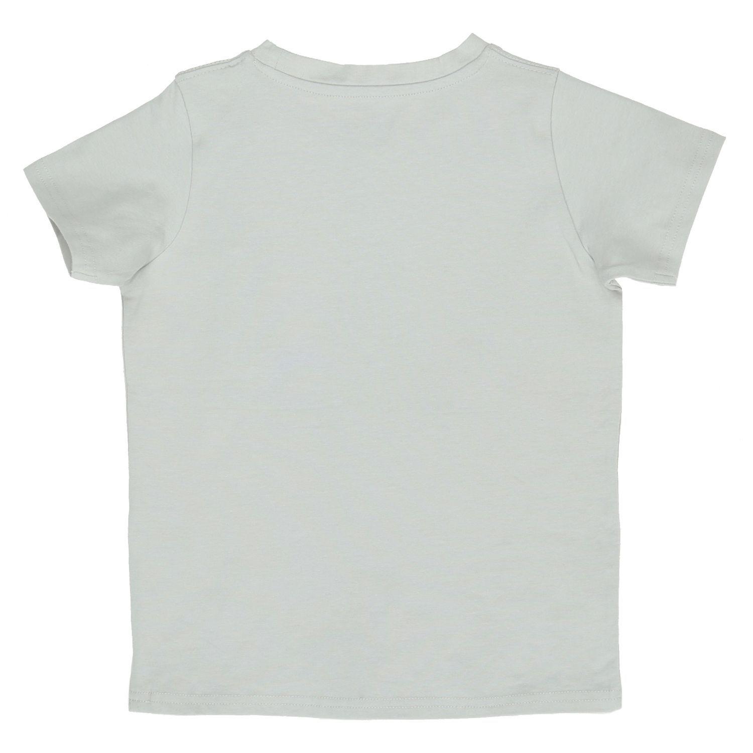 Polera M/C Niña Flip Flop Gris-1