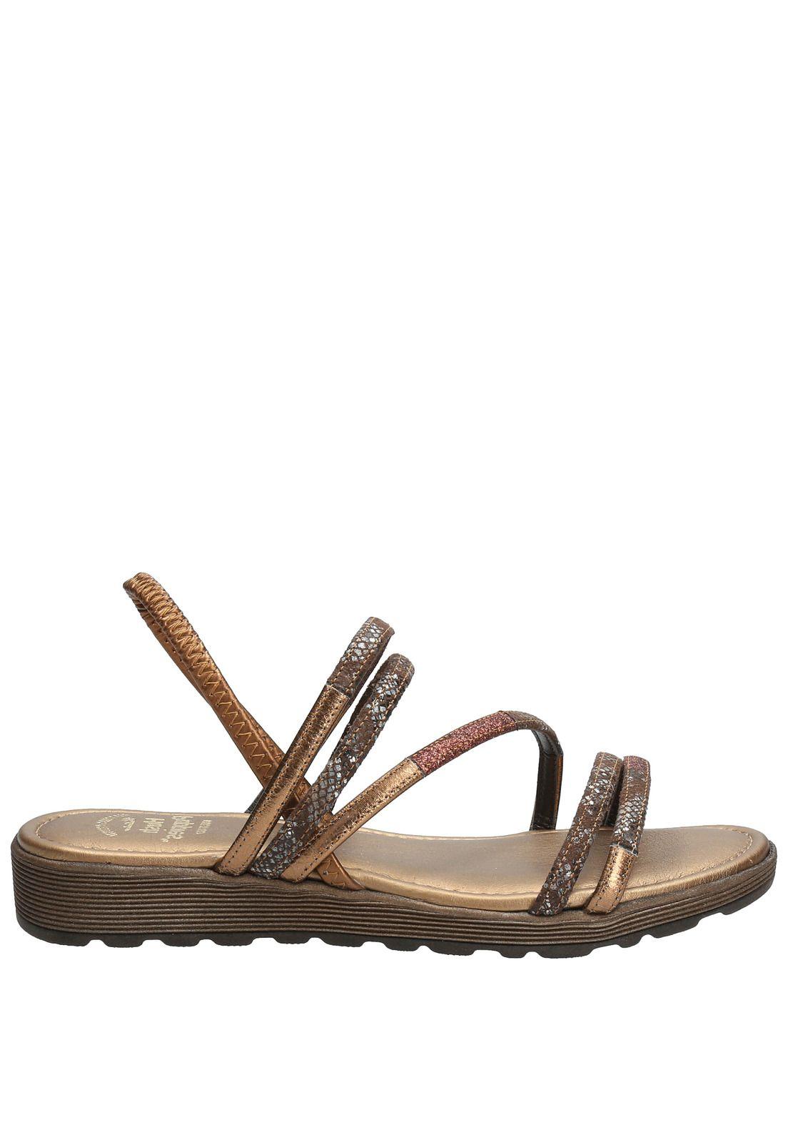 Sandalia Mujer Stella Café-1