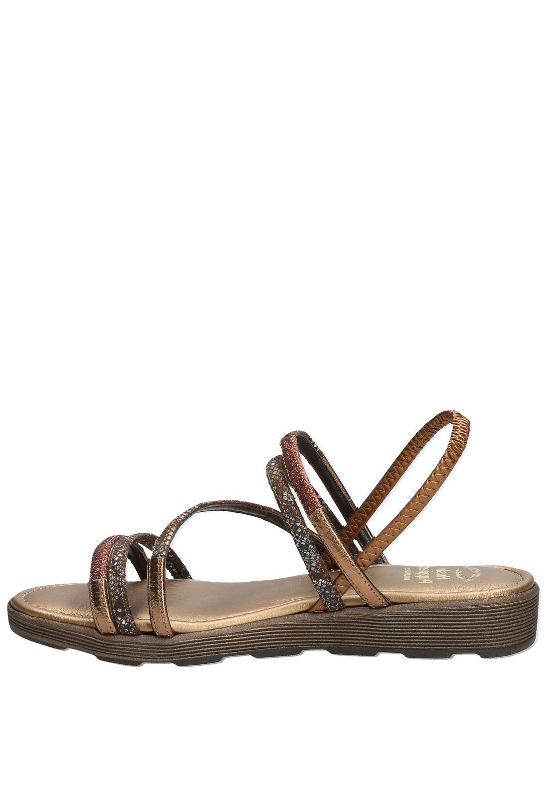 Sandalia Mujer Stella Café-4