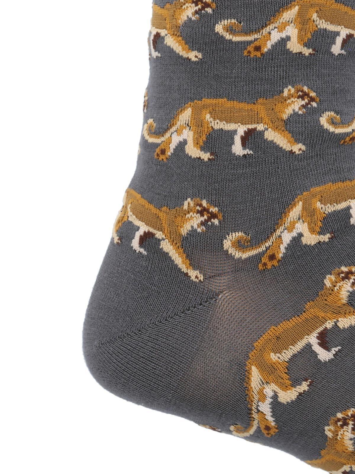 Calcetín Bambú Hombre C Puma Gris-1