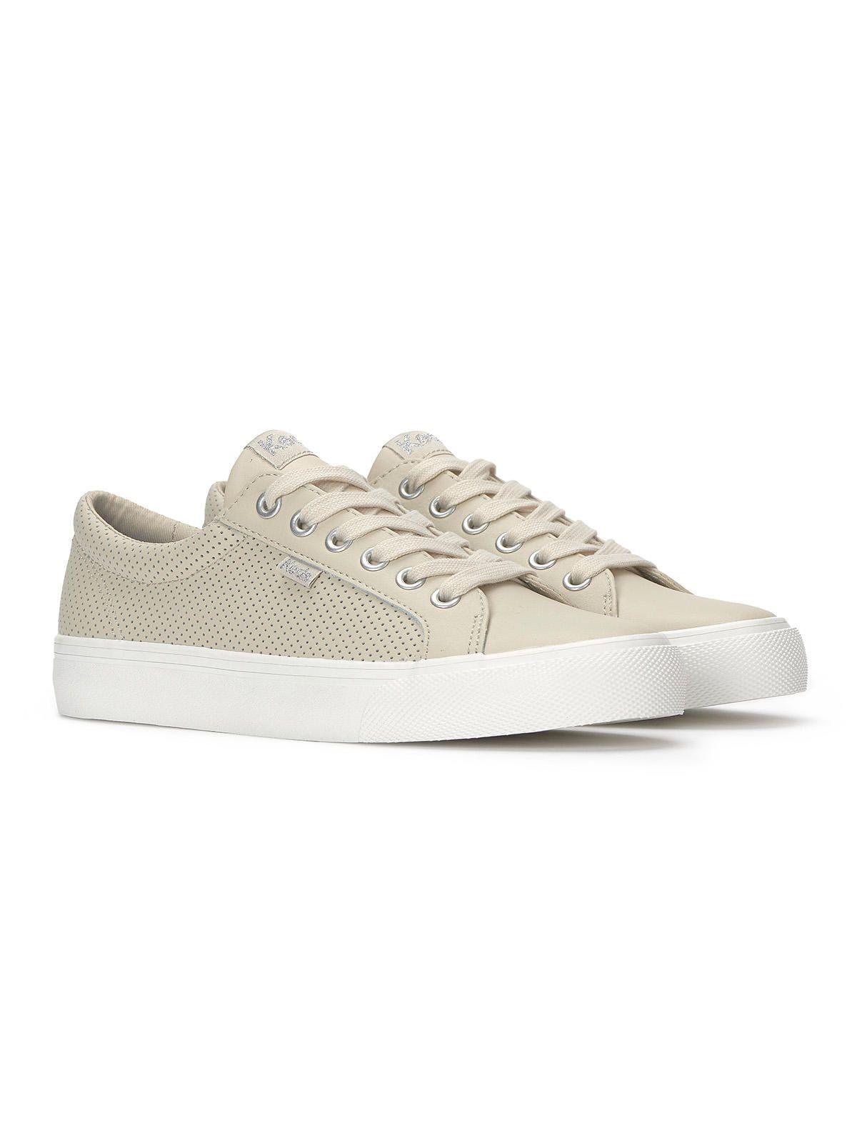 Zapatilla Cuero Mujer Jump Kick Lthr Crema-1