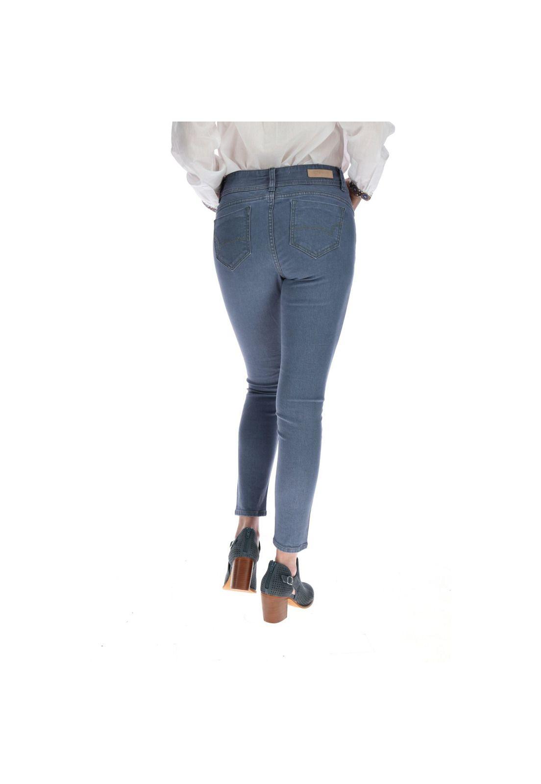 Jeans Pitillo Mujer Armenia Azul-2