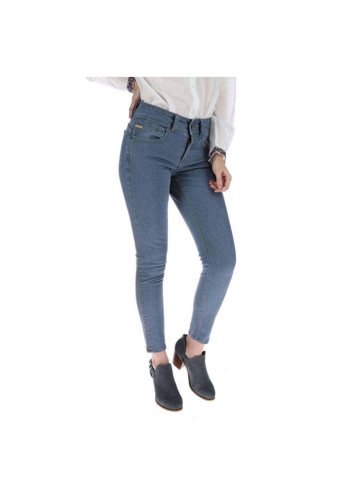Jeans Pitillo Mujer Armenia Azul-3