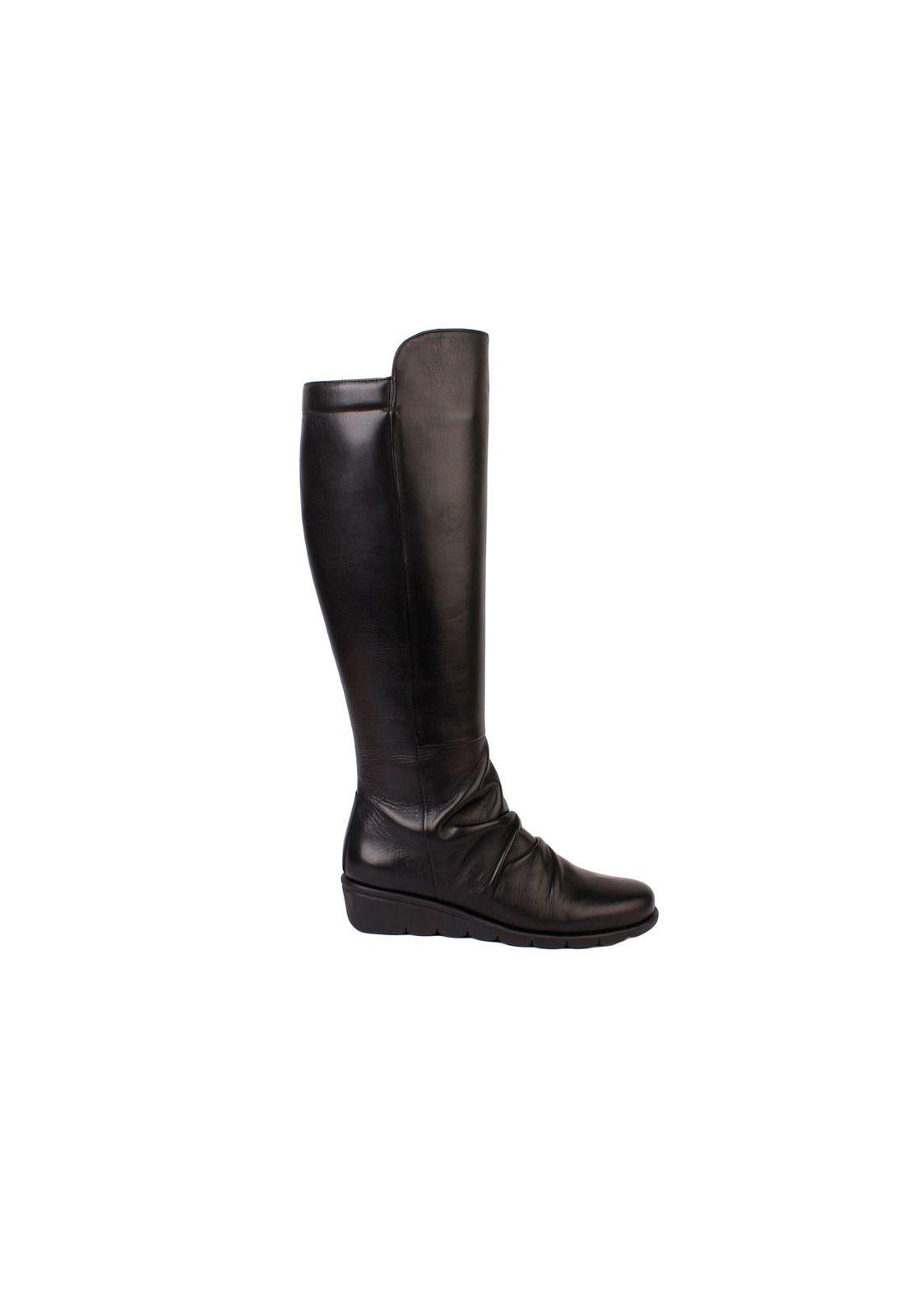 Bota Cuero James Bones Negro-2