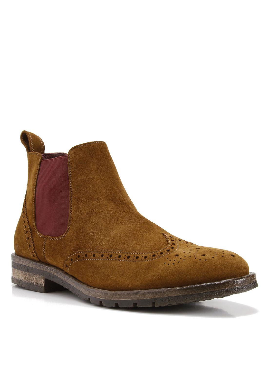 Botin Gamuza Carpi Café Hombre Rockford-0