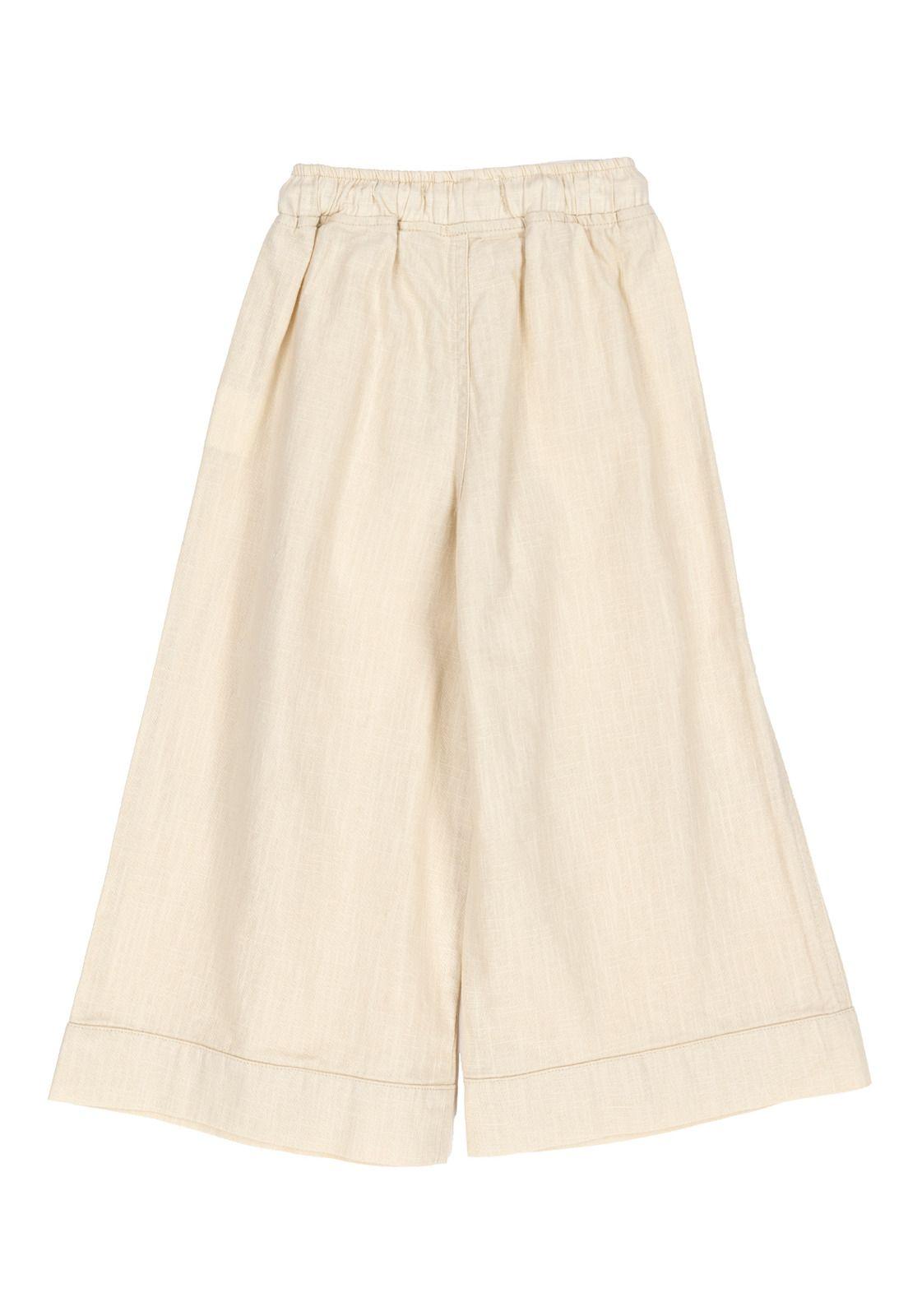 Pantalón Niña Elena Beige-5