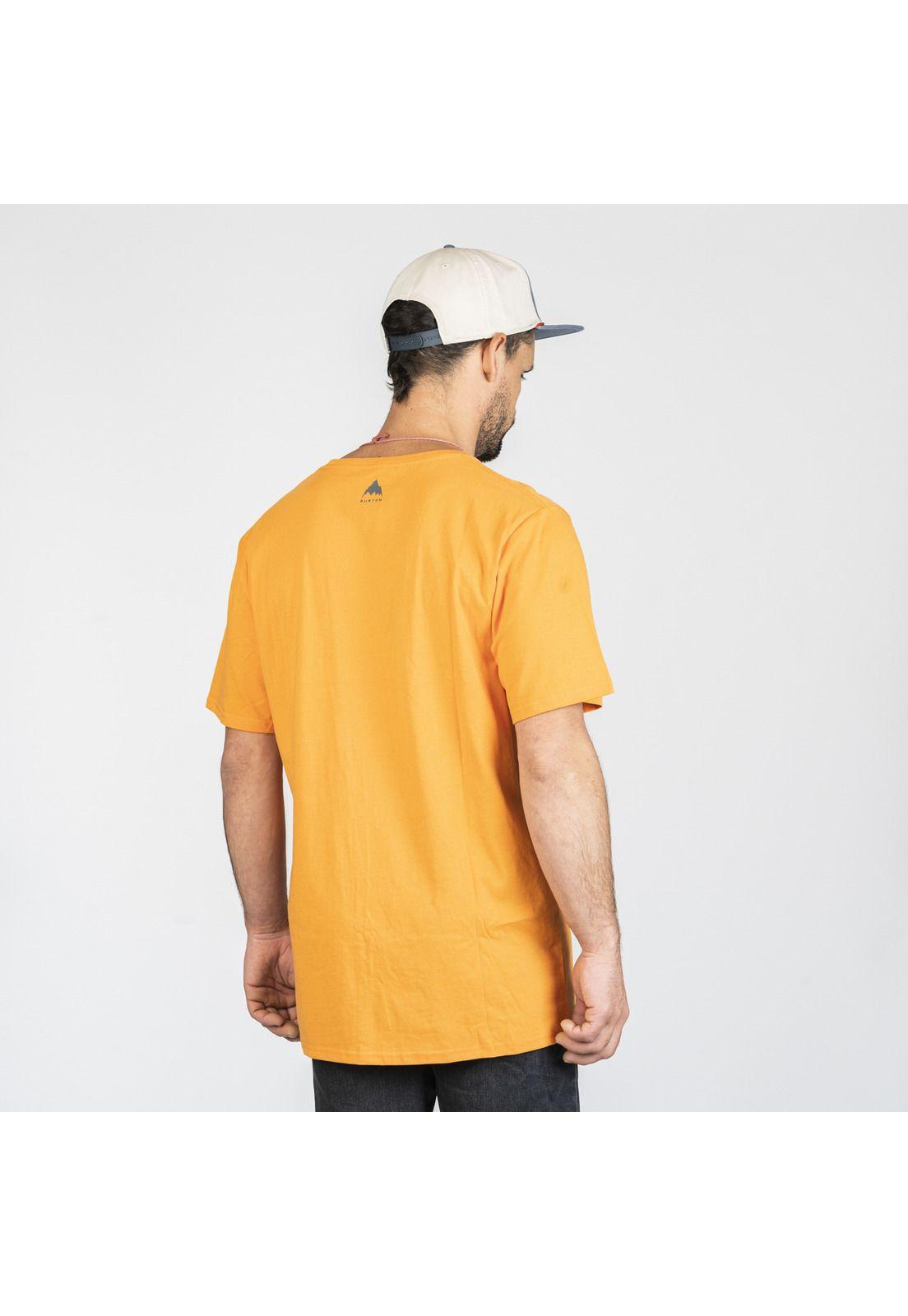 Polera M/C Hombre Pocket Logo Ii Naranjo-2