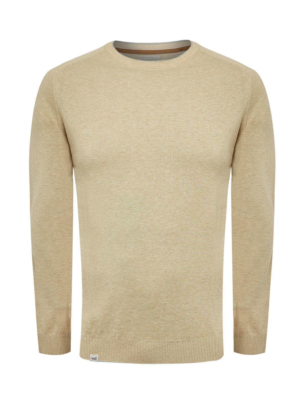 Sweater Algodón Orgánico Hombre Angri Beige-0