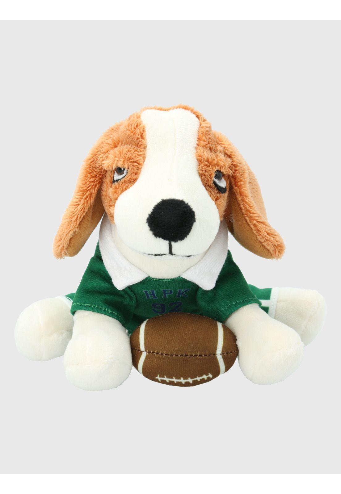Peluche Perro Hush Puppies Hound Rugby Café-0