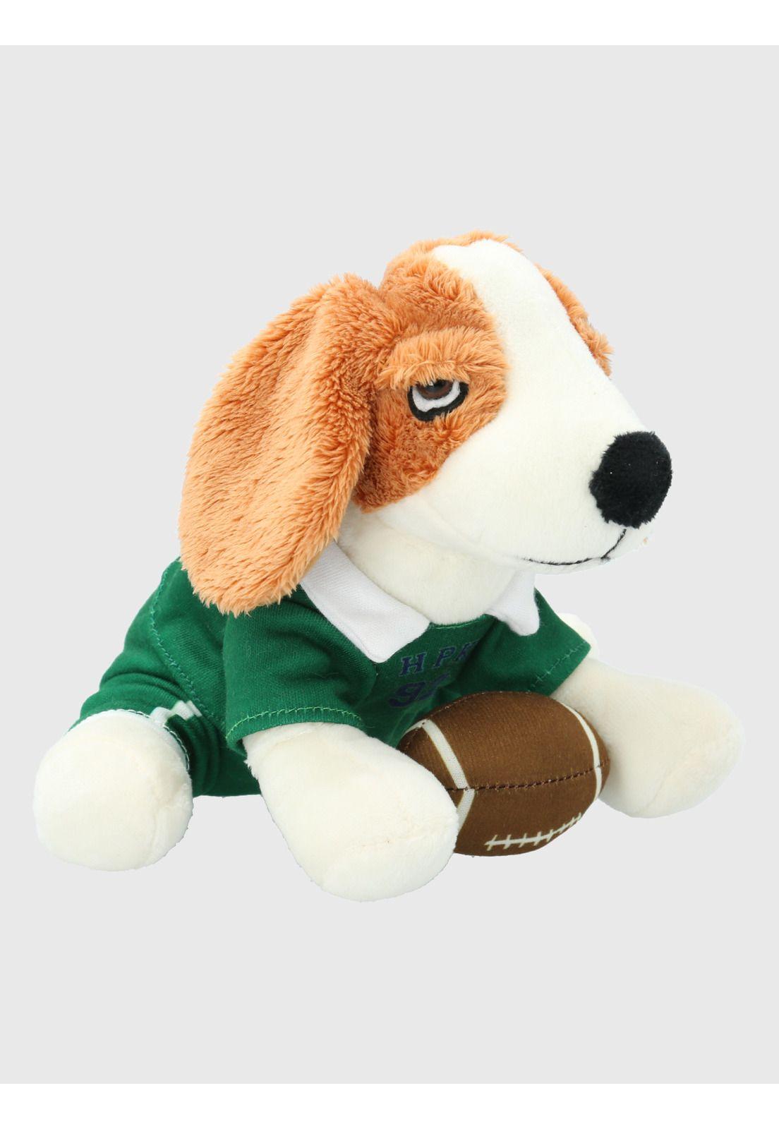 Peluche Perro Hush Puppies Hound Rugby Café-2
