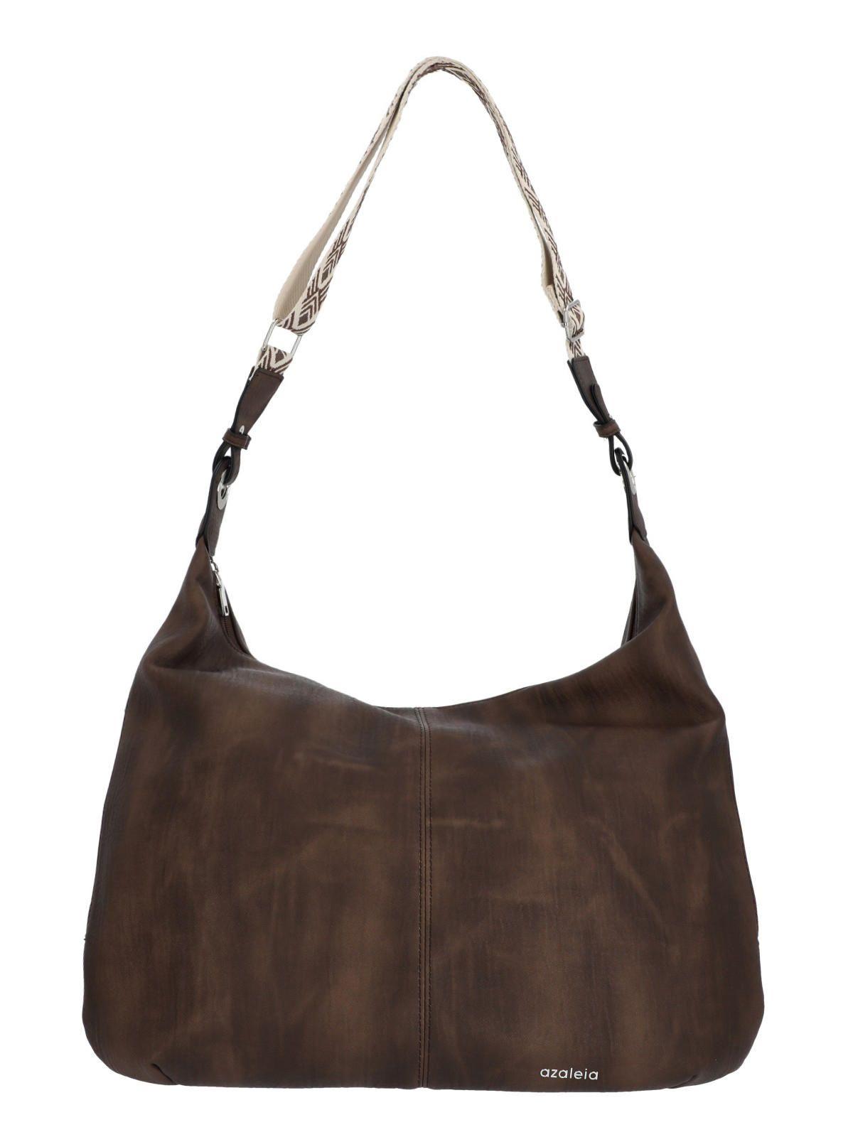 Cartera Mujer Alicia Hobo Café-0