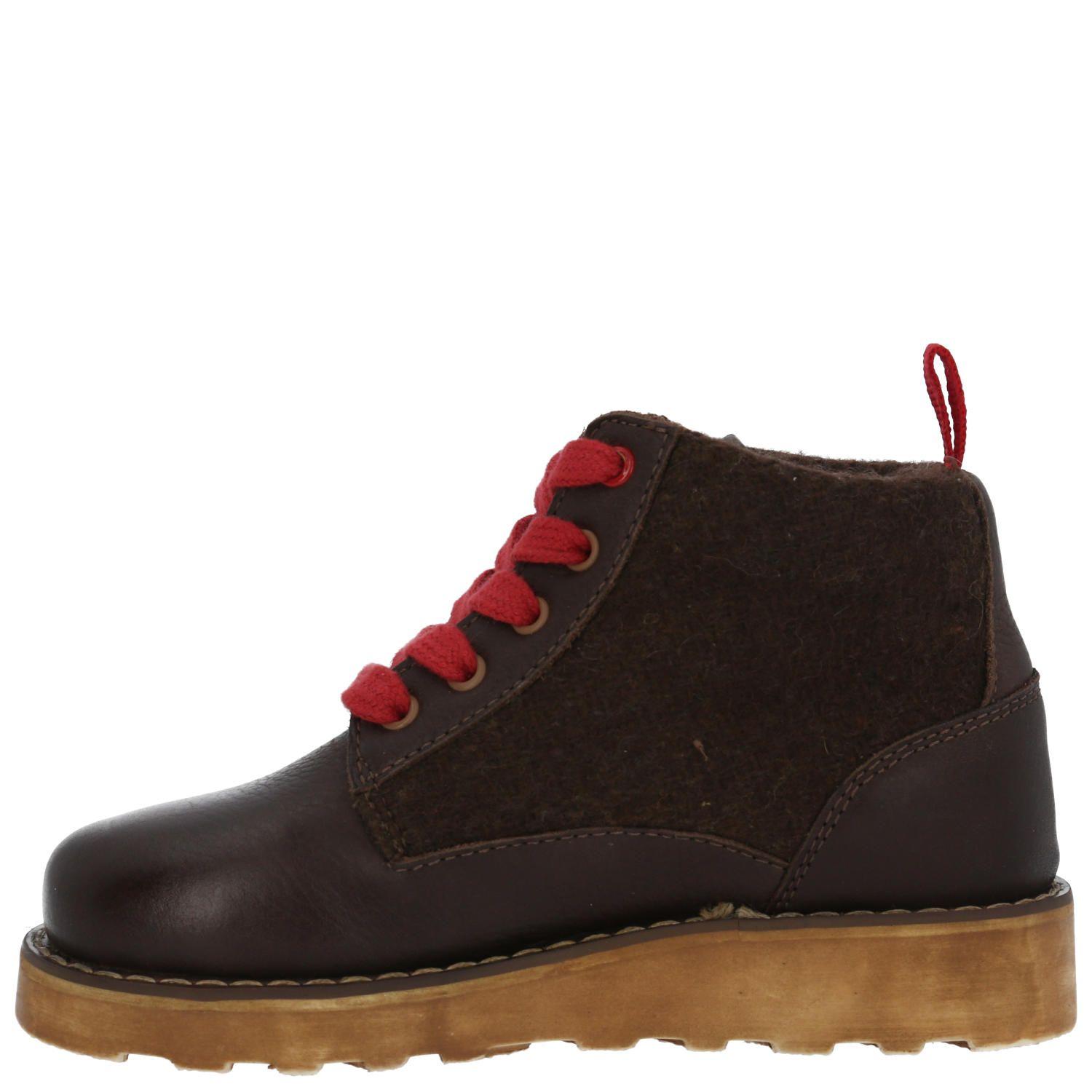 Botín Cuero Niño Fallbroke Café-5