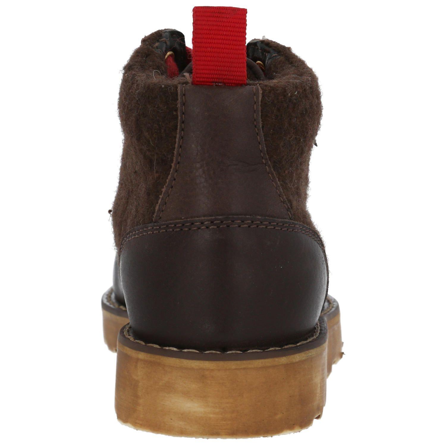 Botín Cuero Niño Fallbroke Café-6