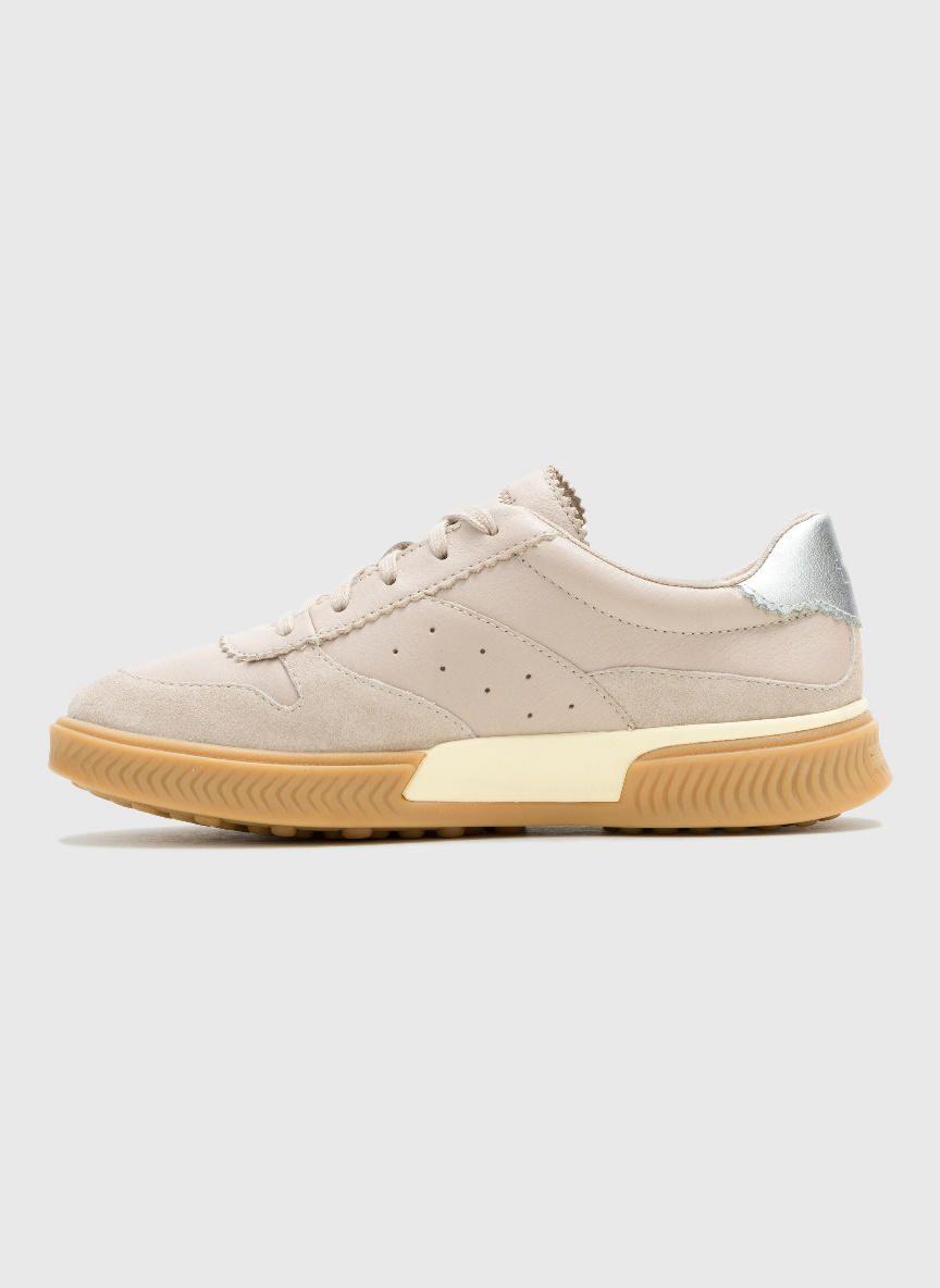 Zapatilla Mujer Mae Cap Toe Lace Beige-4