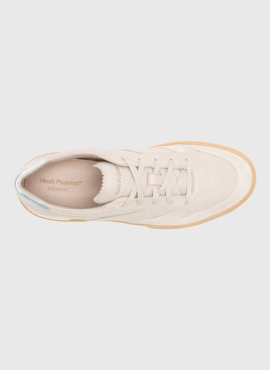 Zapatilla Mujer Mae Cap Toe Lace Beige-5