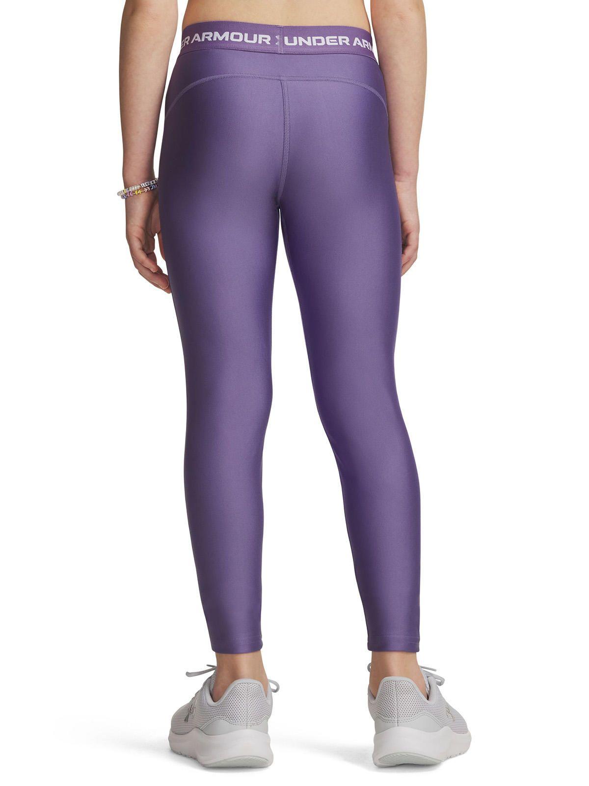 Calza Niña Heatgear Legging Morado-4