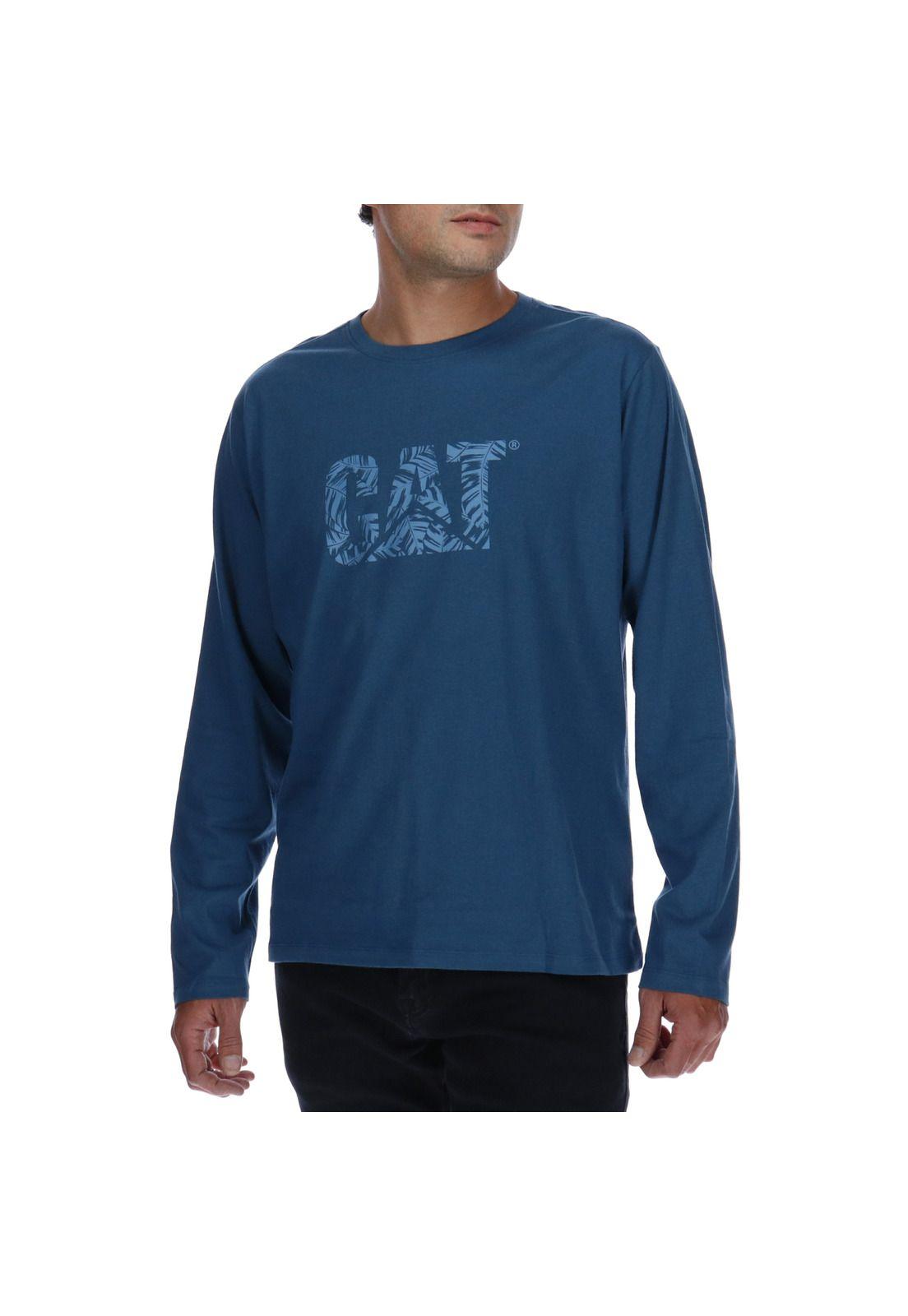 Polera Original Fit Logo Azul Oscuro-0