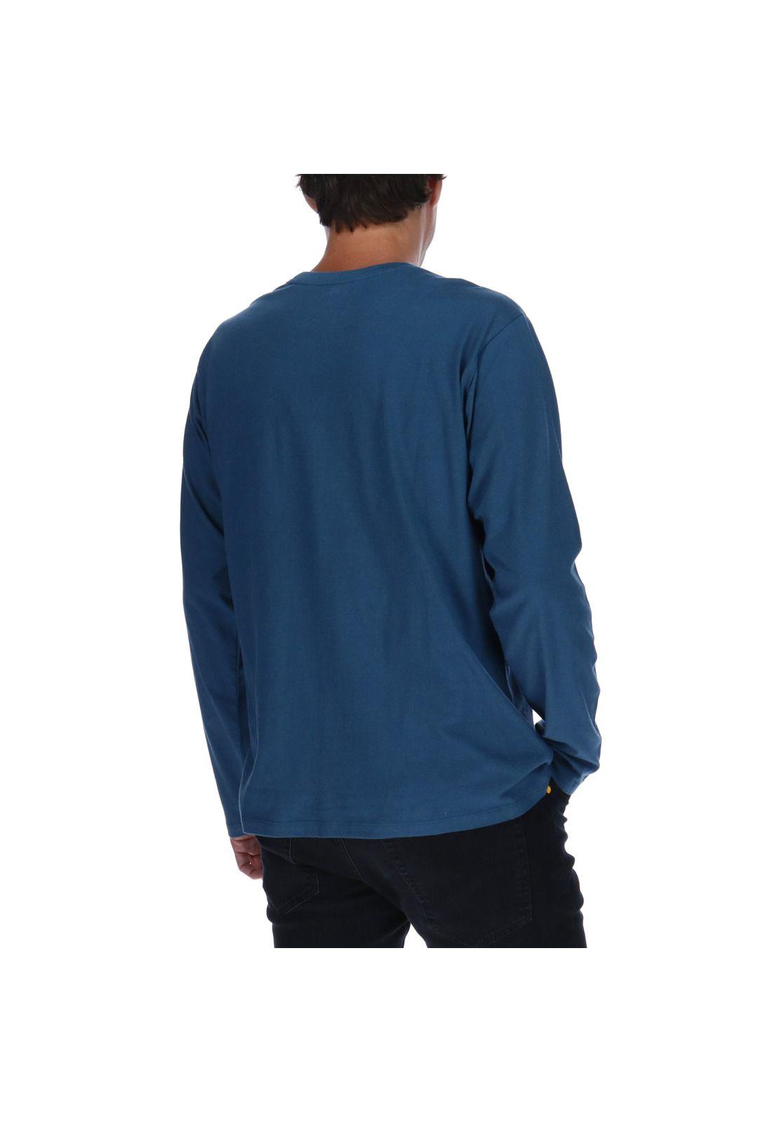 Polera Original Fit Logo Azul Oscuro-2