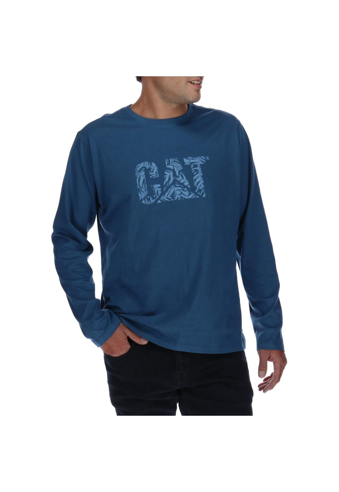 Polera Original Fit Logo Azul Oscuro-3