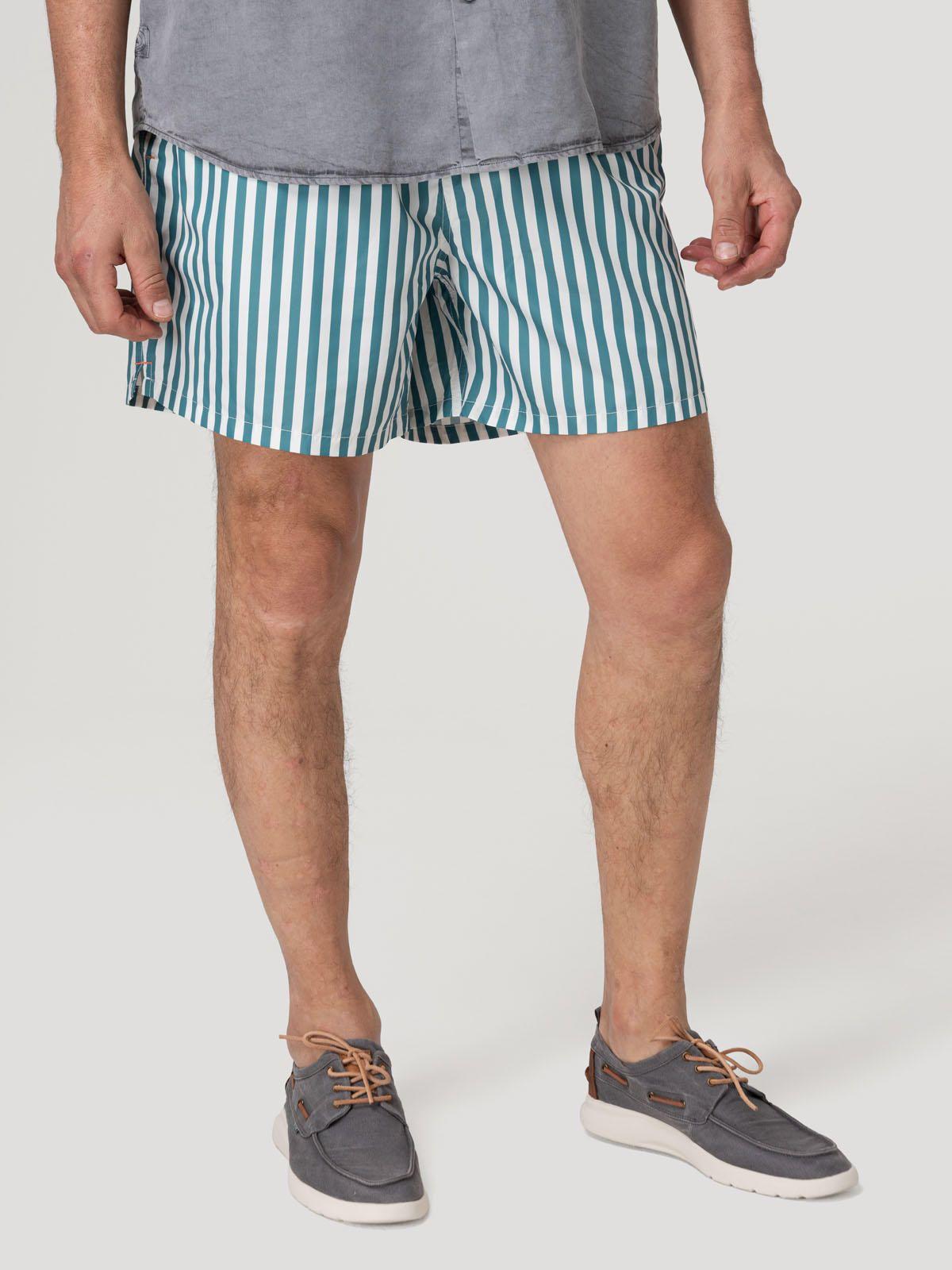 Traje De Baño Hombre Izam Celeste-4