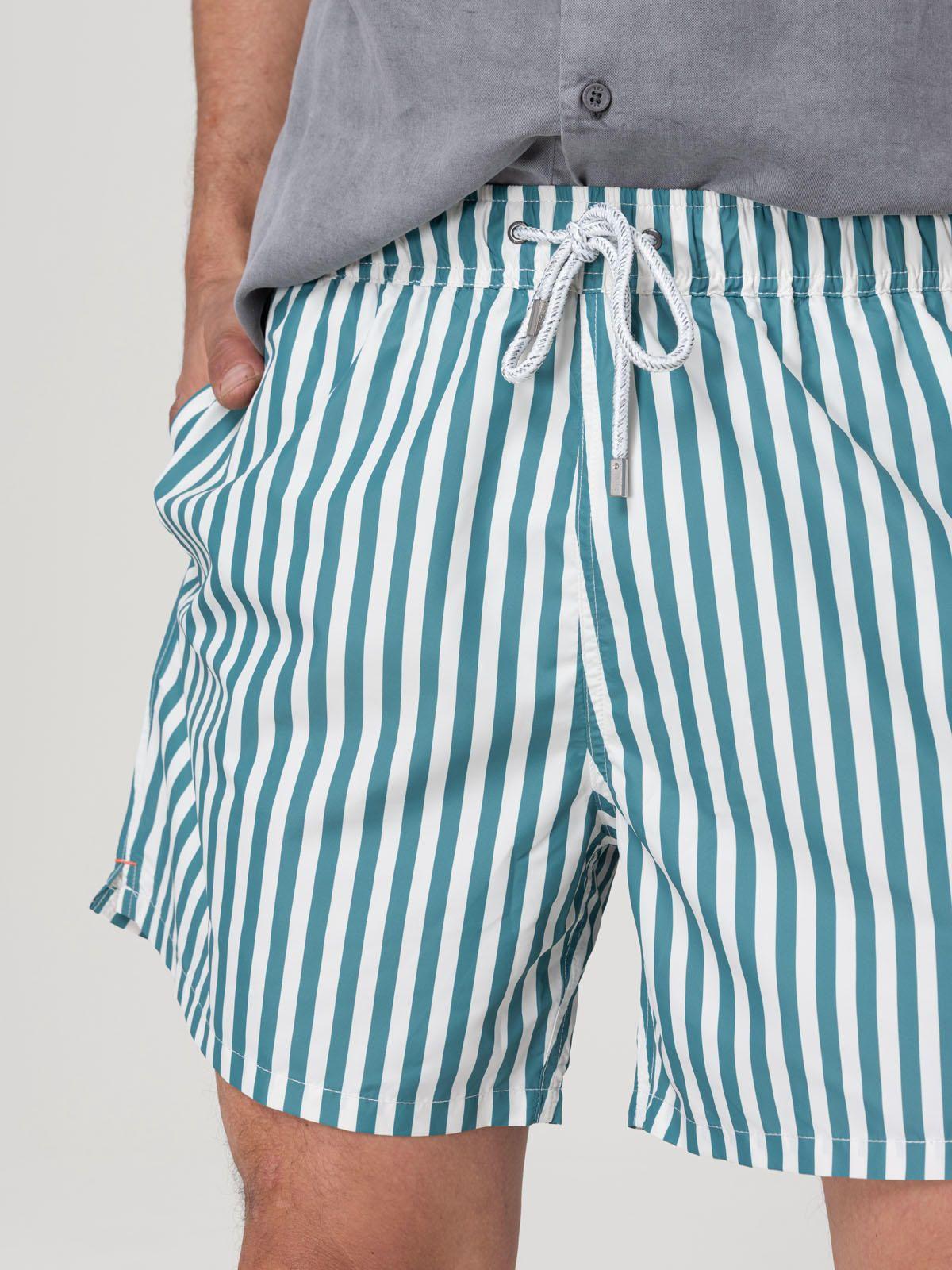 Traje De Baño Hombre Izam Celeste-6
