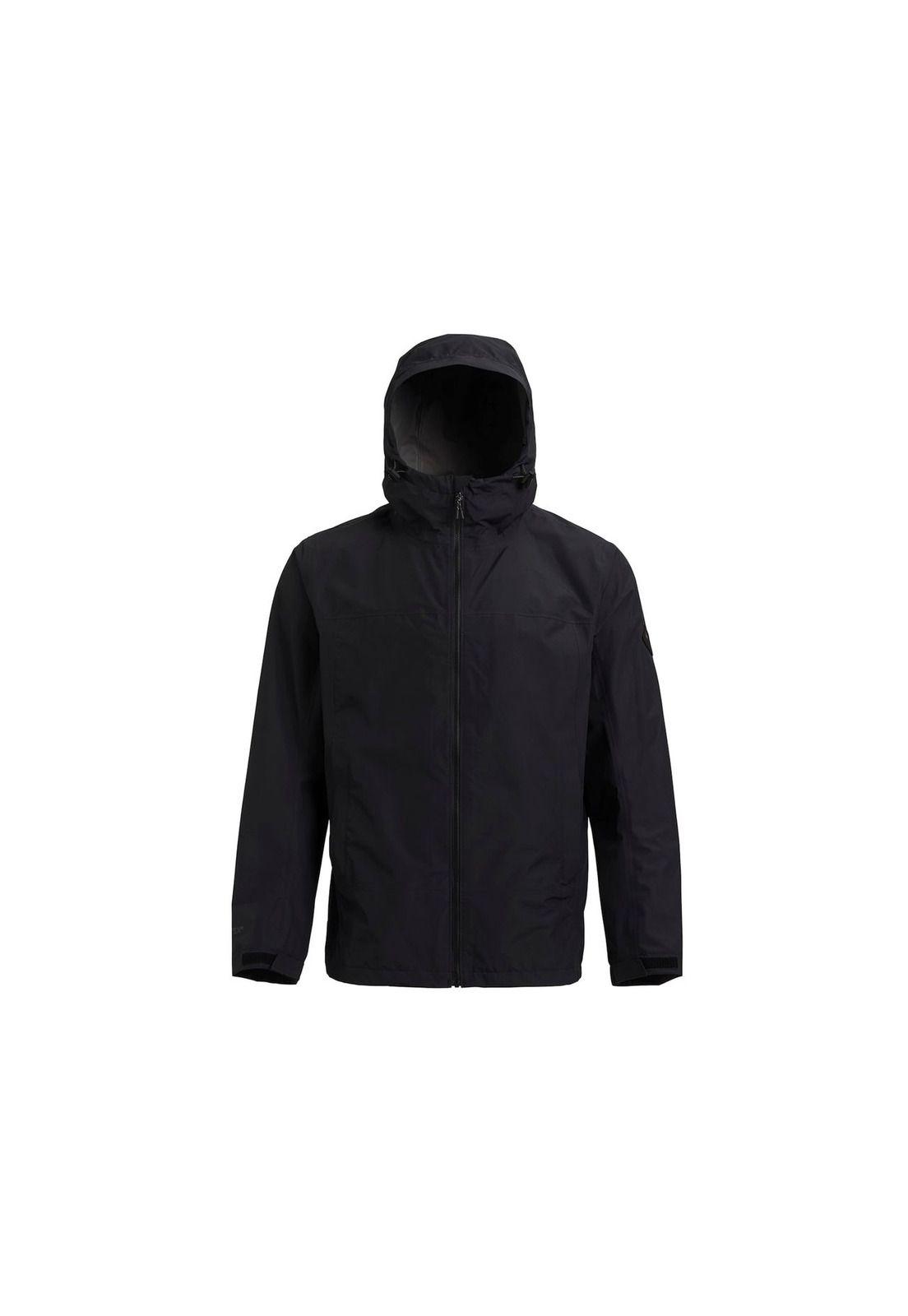 Chaqueta  Hombre Mb Gore Packrte Jk True Black Negro-0