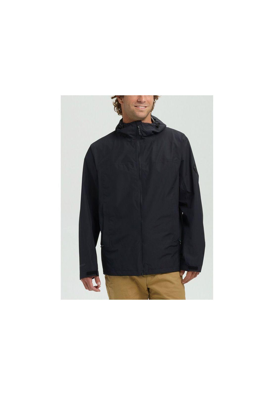 Chaqueta  Hombre Mb Gore Packrte Jk True Black Negro-3