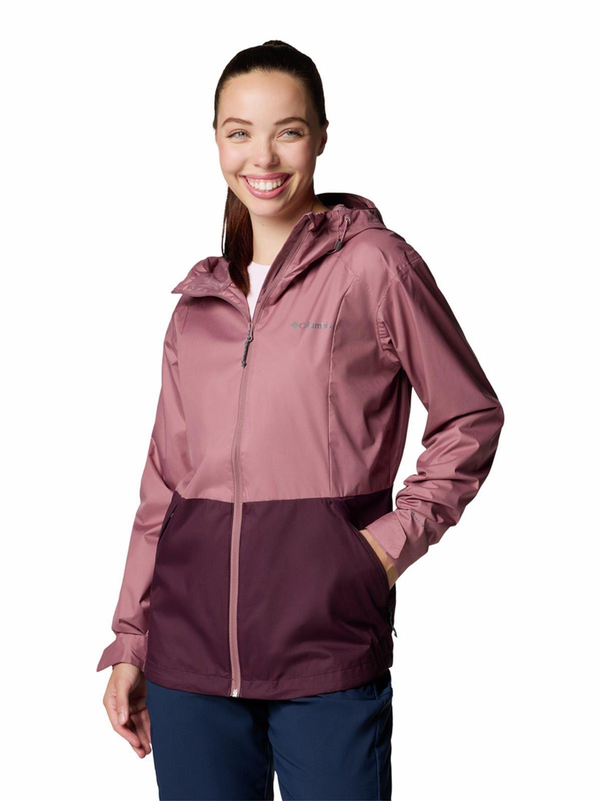 Cortaviento Mujer Inner Limits Iii Rosado-0