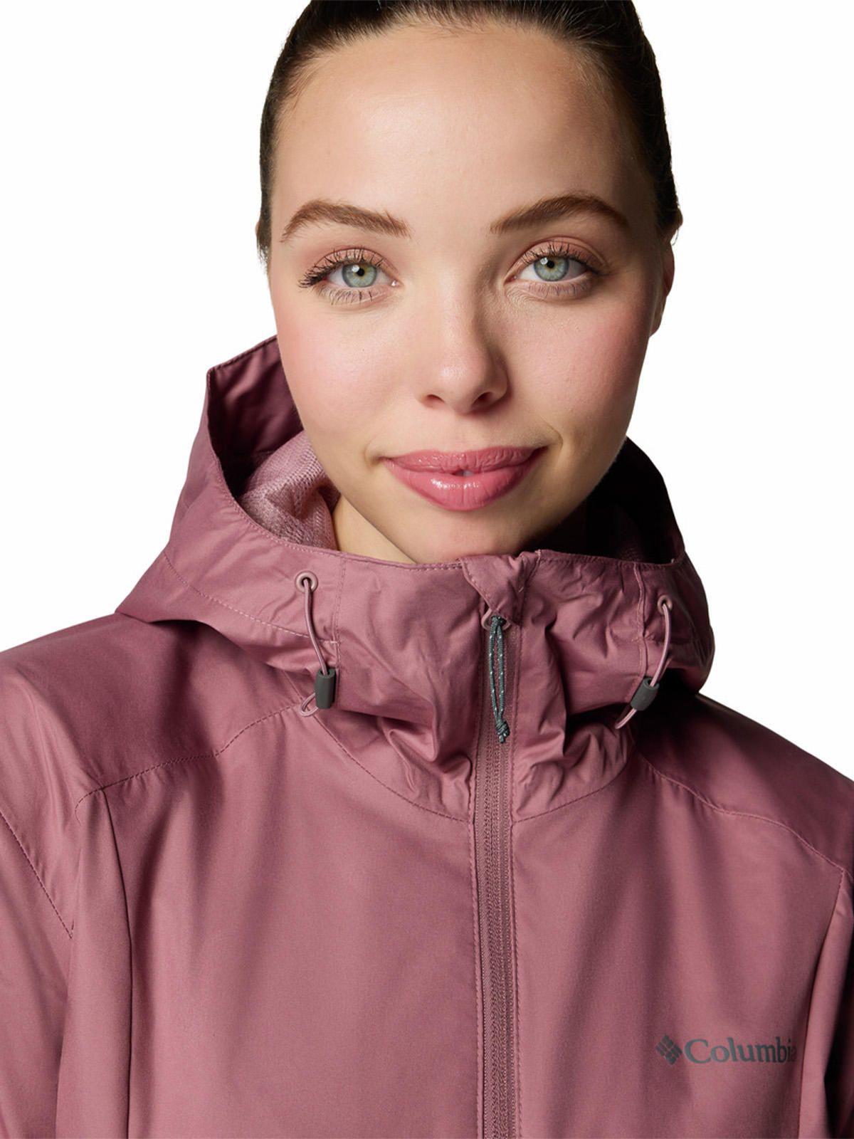 Cortaviento Mujer Inner Limits Iii Rosado-3