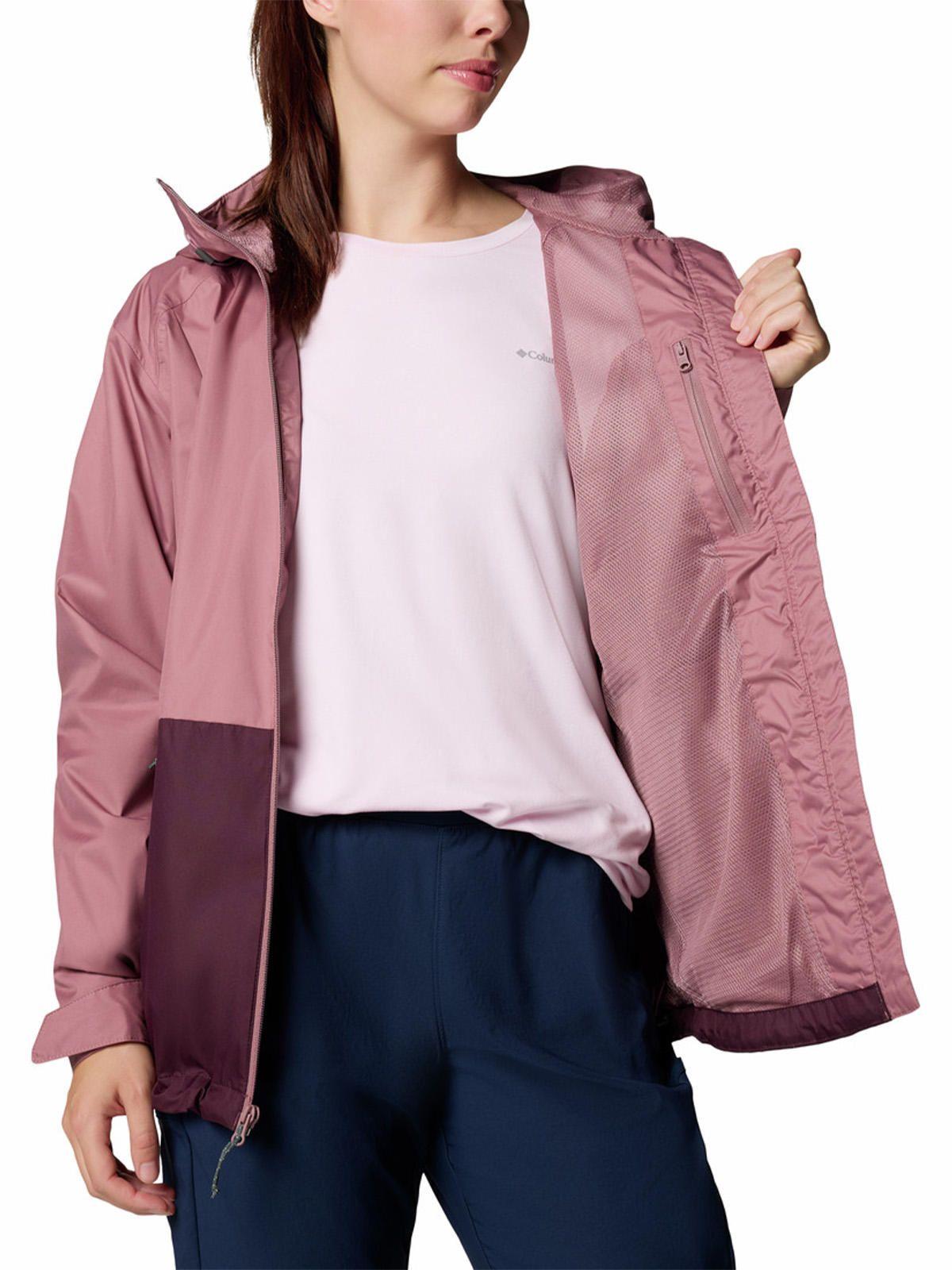 Cortaviento Mujer Inner Limits Iii Rosado-4