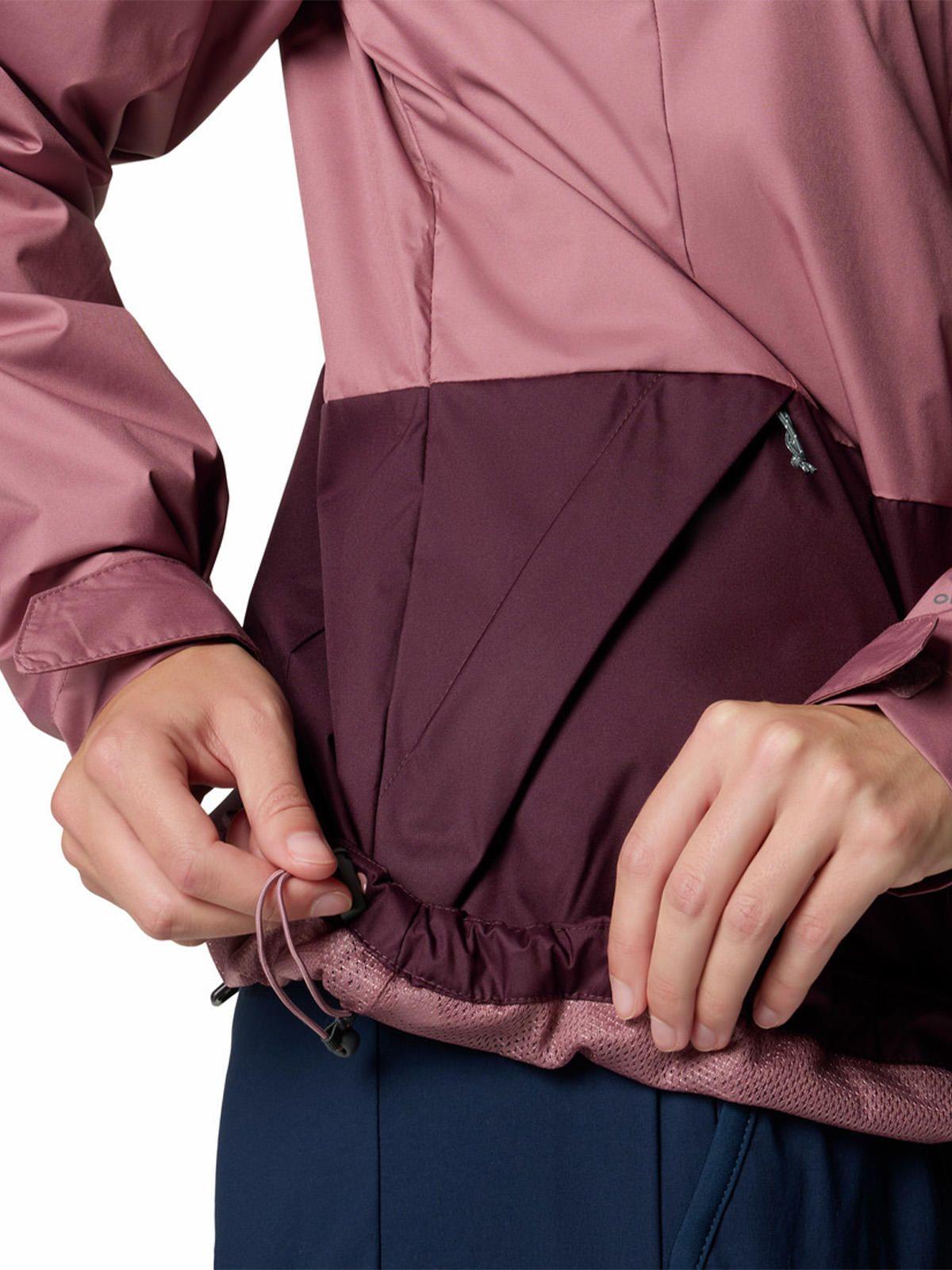 Cortaviento Mujer Inner Limits Iii Rosado-5