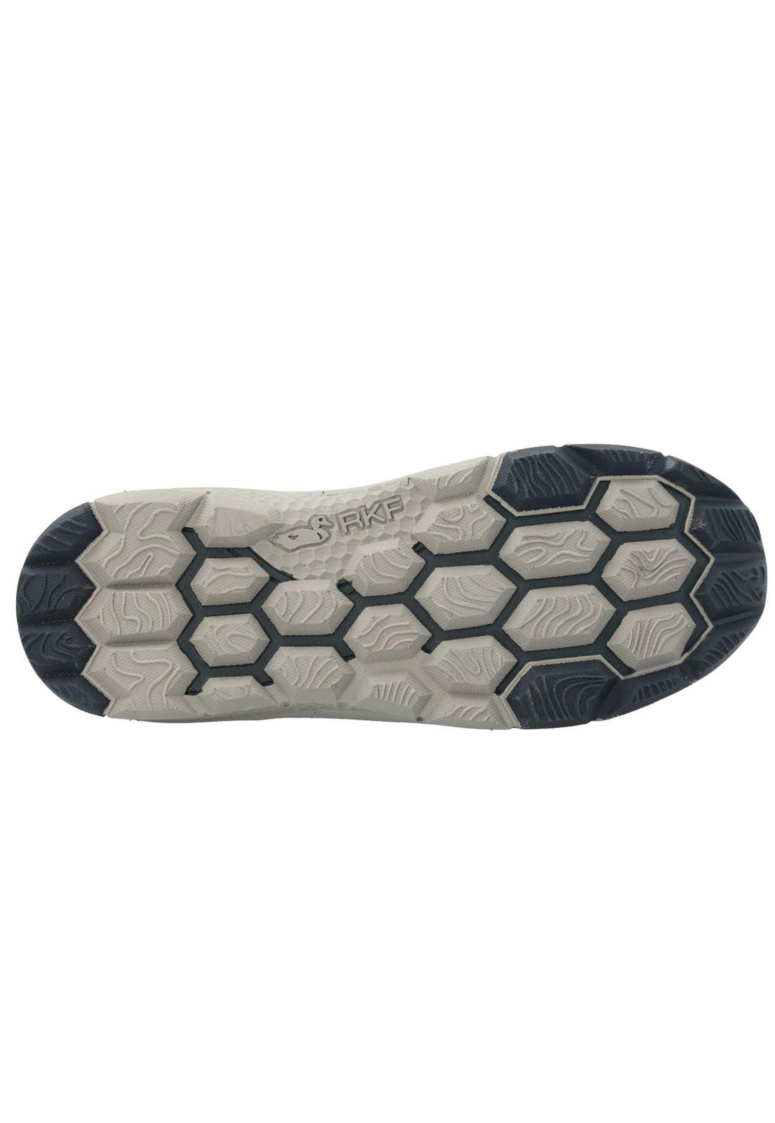 Zapatilla Cuero Hombre Shire Azul -6