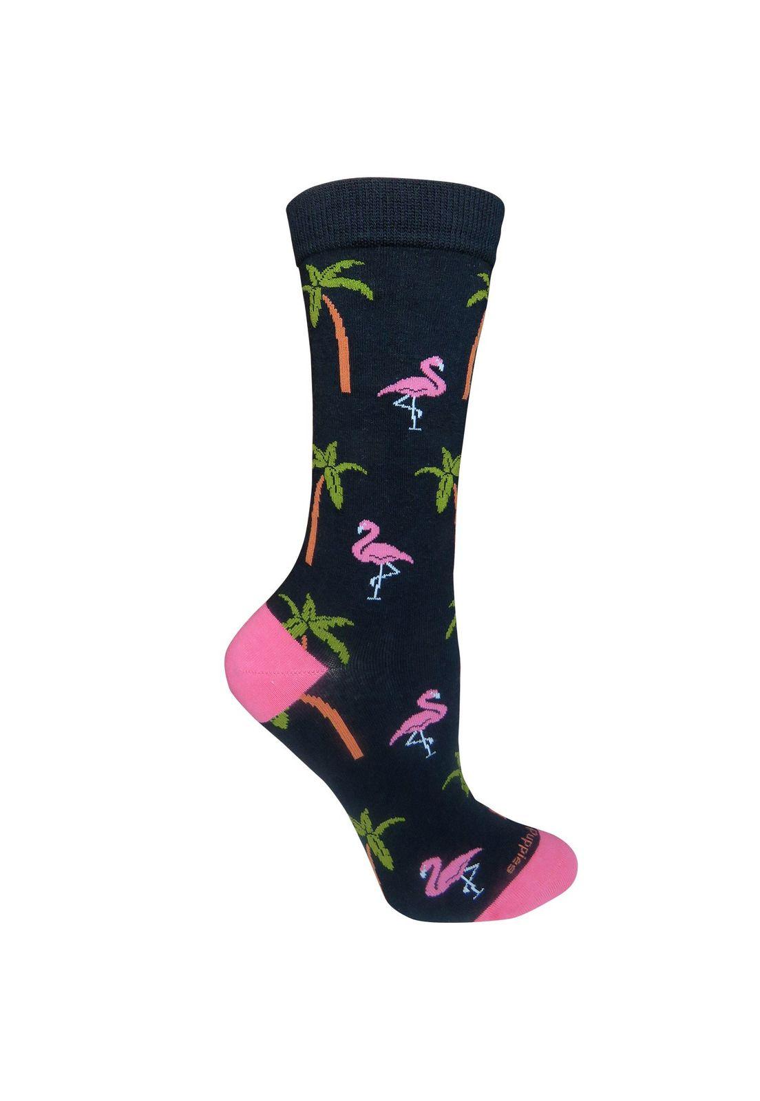 Calcetín Algodón W C Flamingo-0