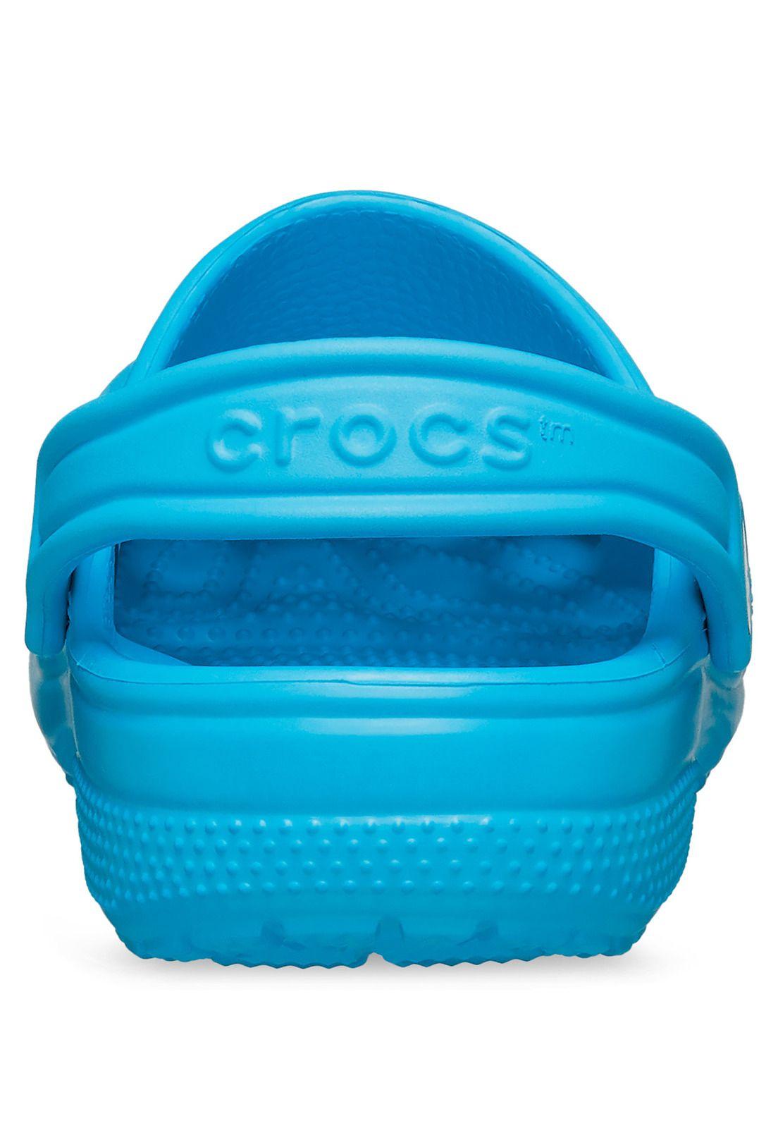 Zueco Niño Classic Clog T Azul Agua-6