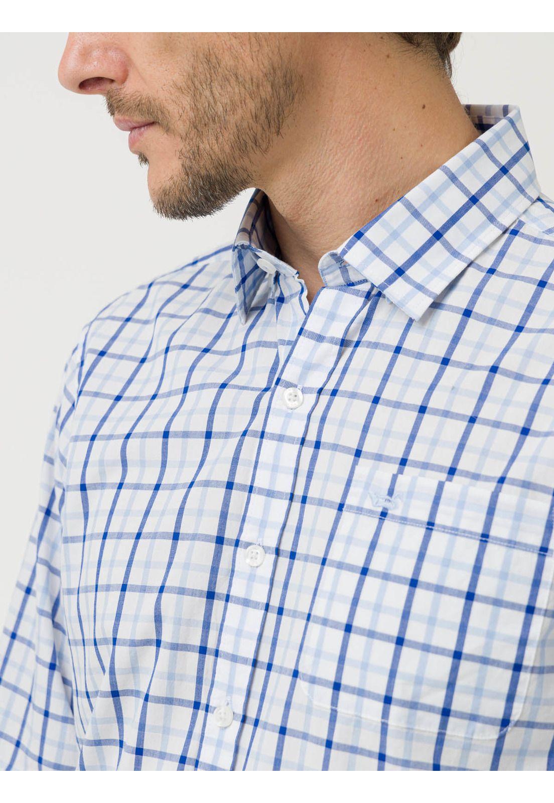 Camisa Algodón Org Hombre Lighter Celeste-7
