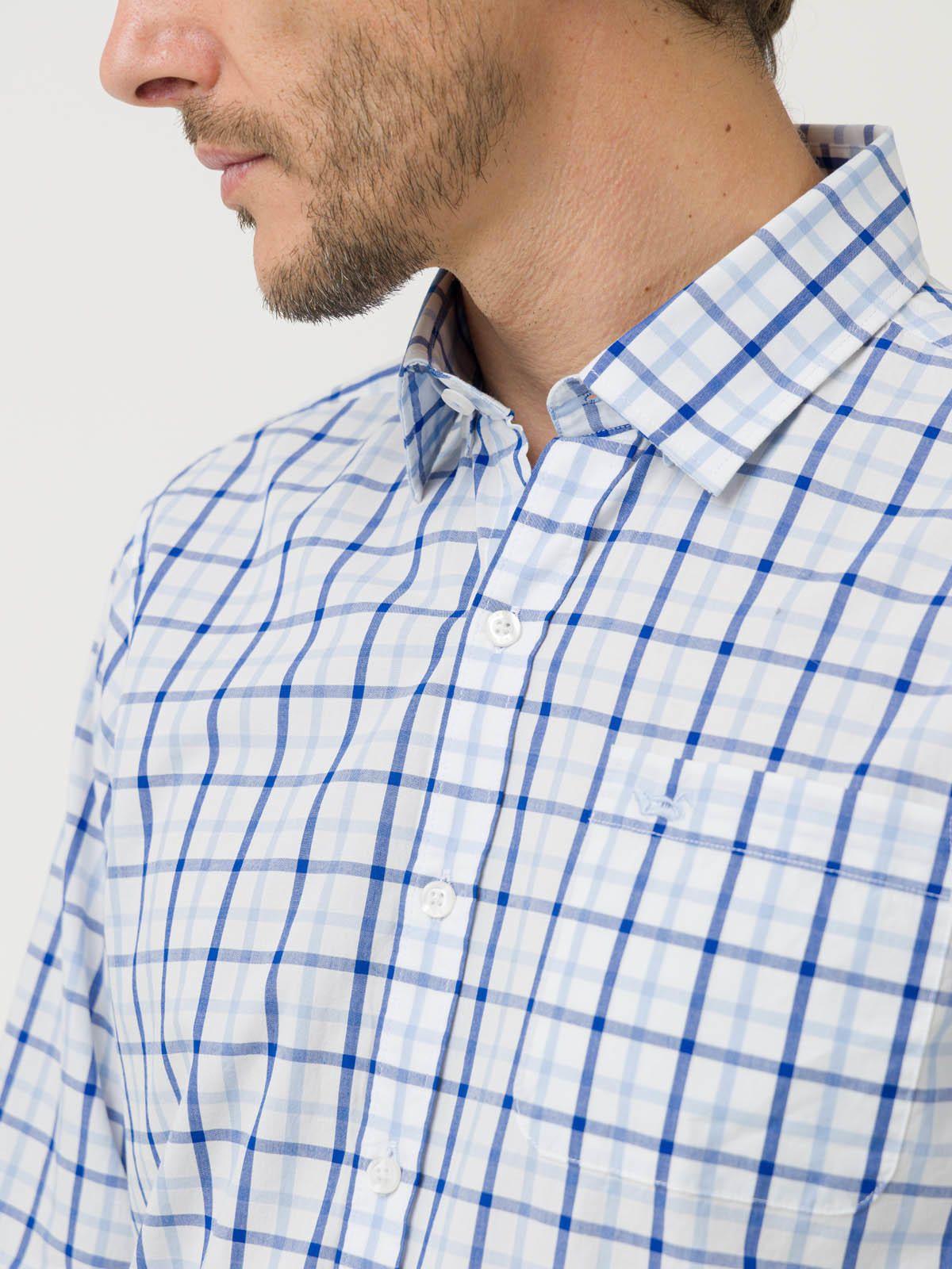 Camisa Algodón Org Hombre Lighter Celeste-7