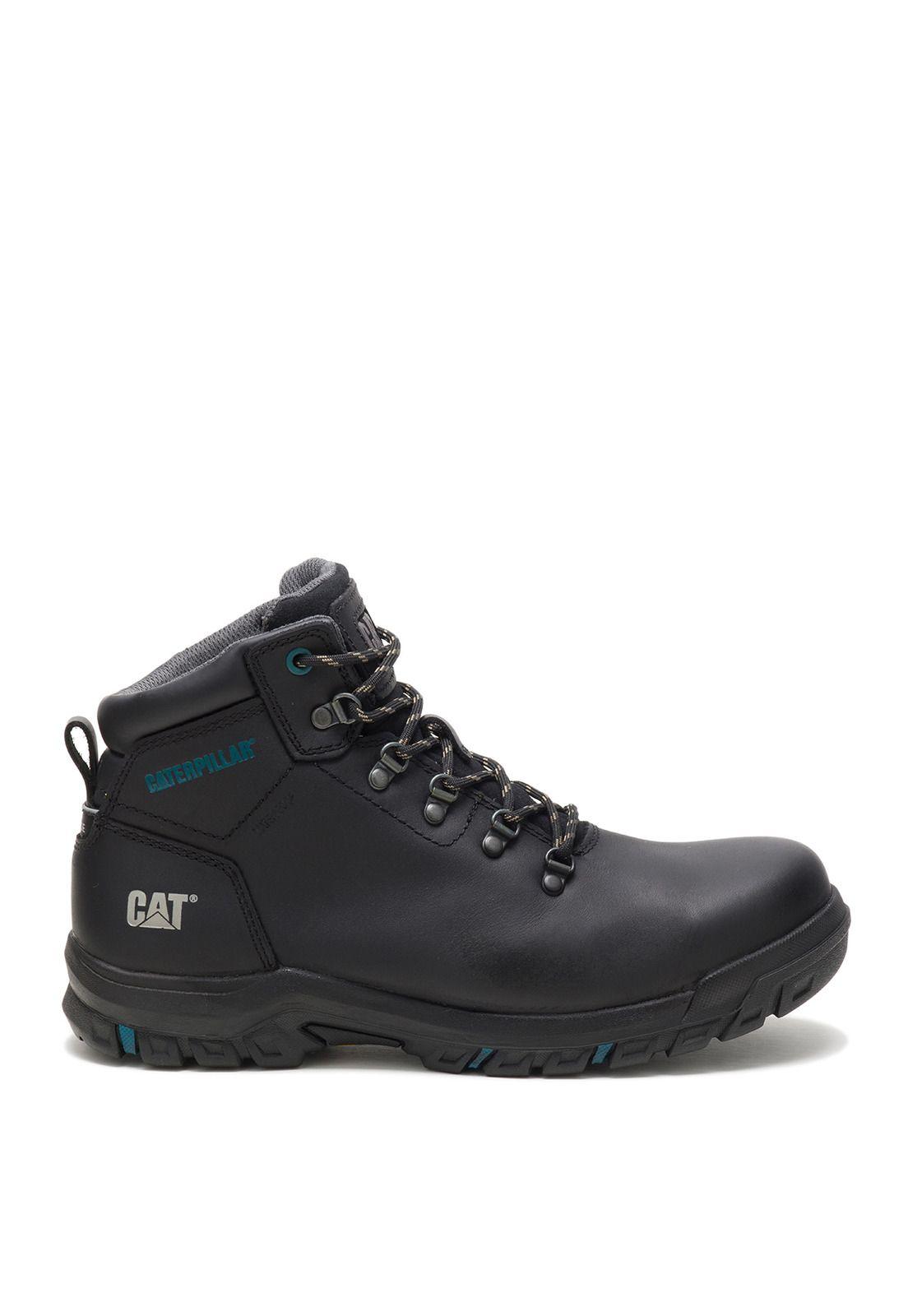 Botín Industrial Mujer Mae ST Waterproof Negro -1
