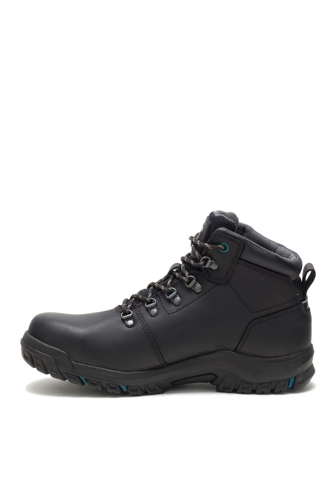 Botín Industrial Mujer Mae ST Waterproof Negro -3