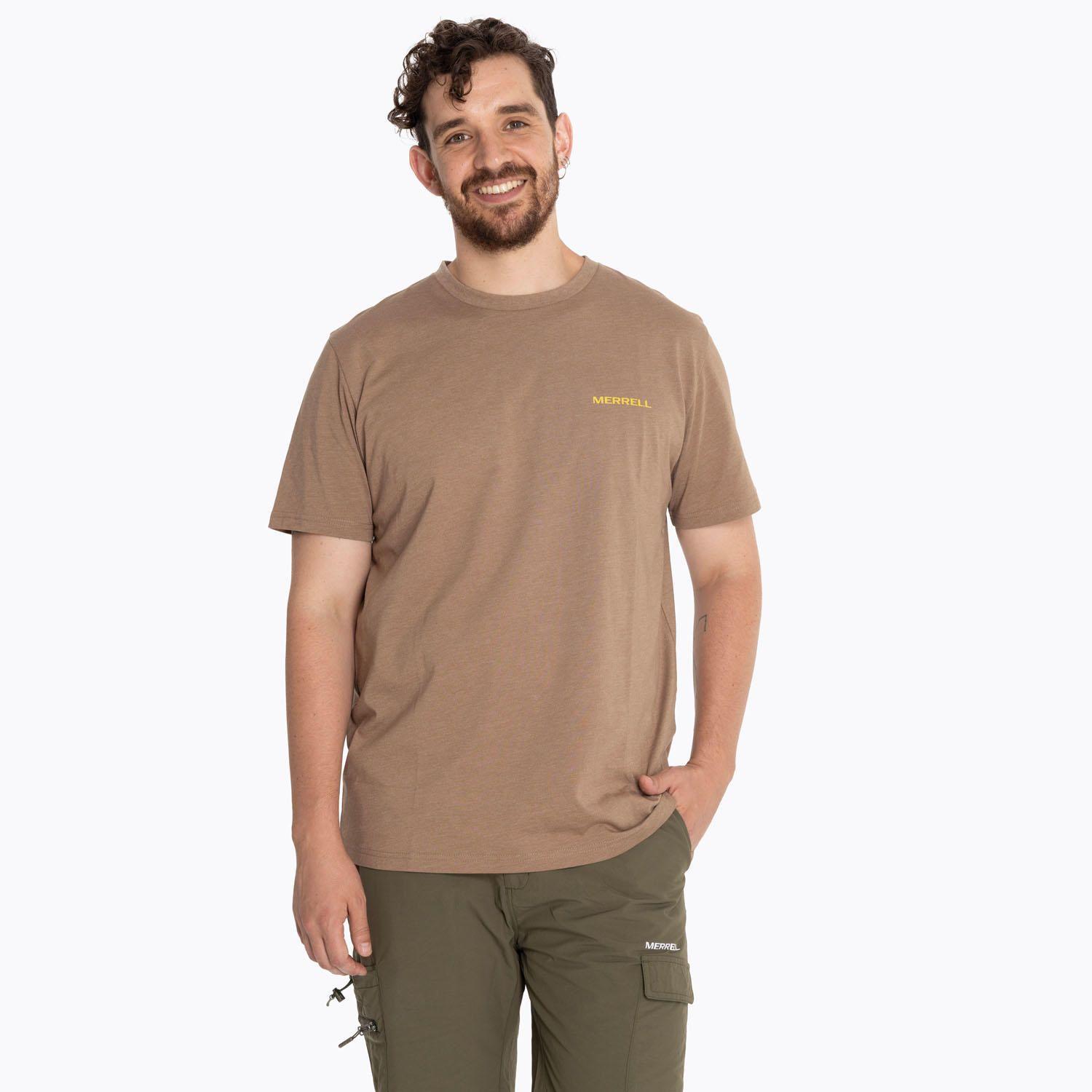 Polera Hombre Logo Fast Café-0