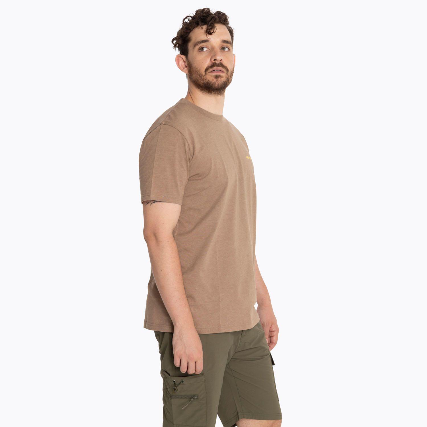 Polera Hombre Logo Fast Café-3