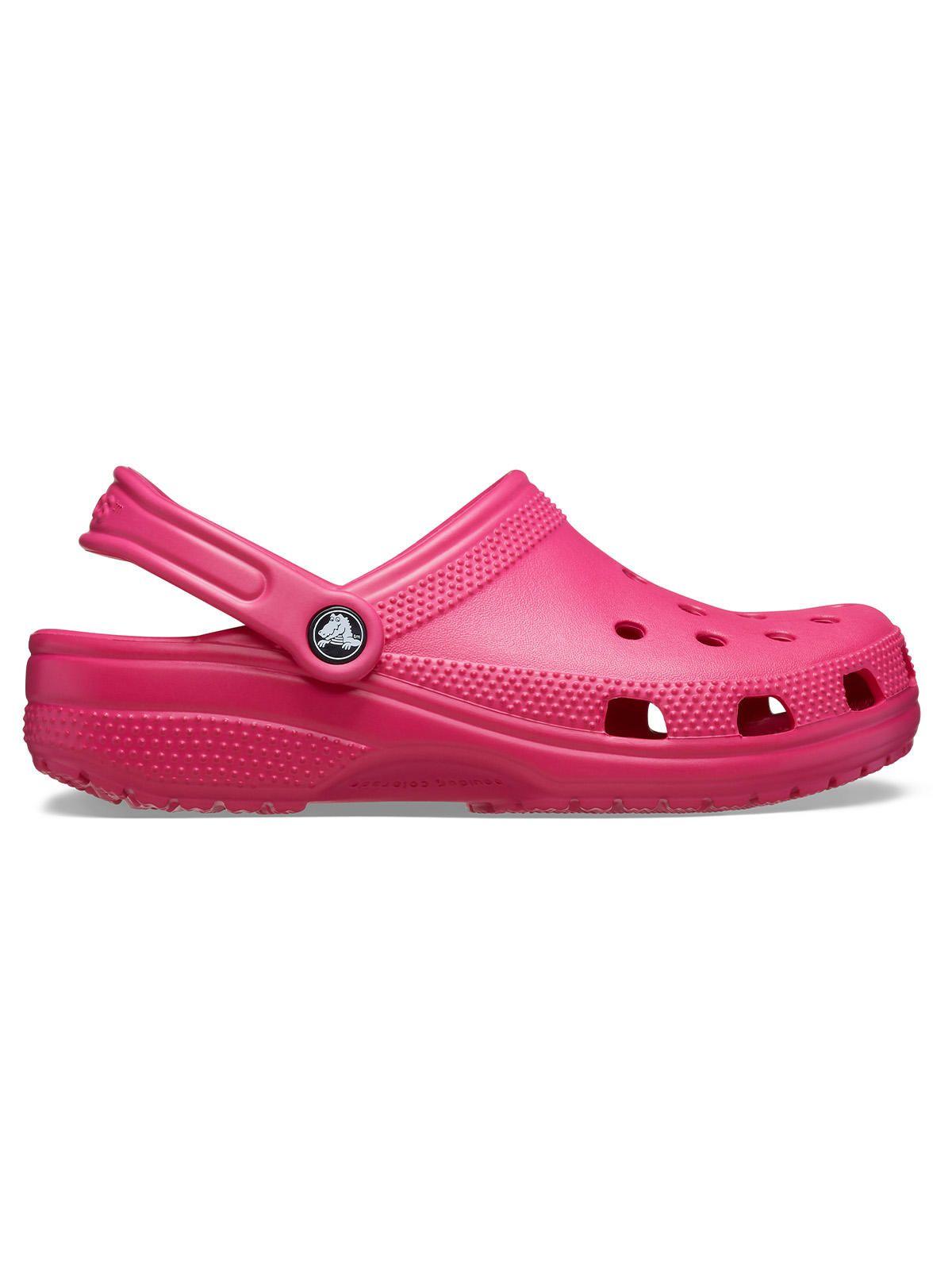Zueco Crocs Mujer Classic Clog Rosado-0