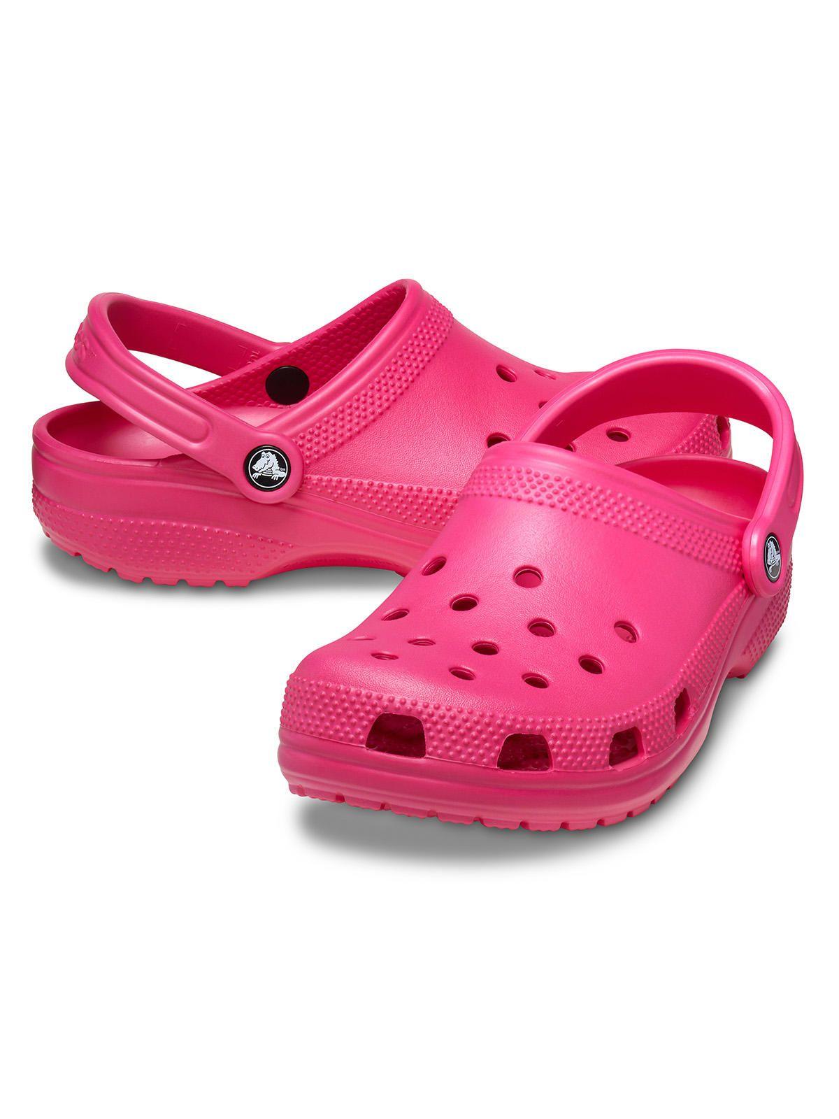 Zueco Crocs Mujer Classic Clog Rosado-3