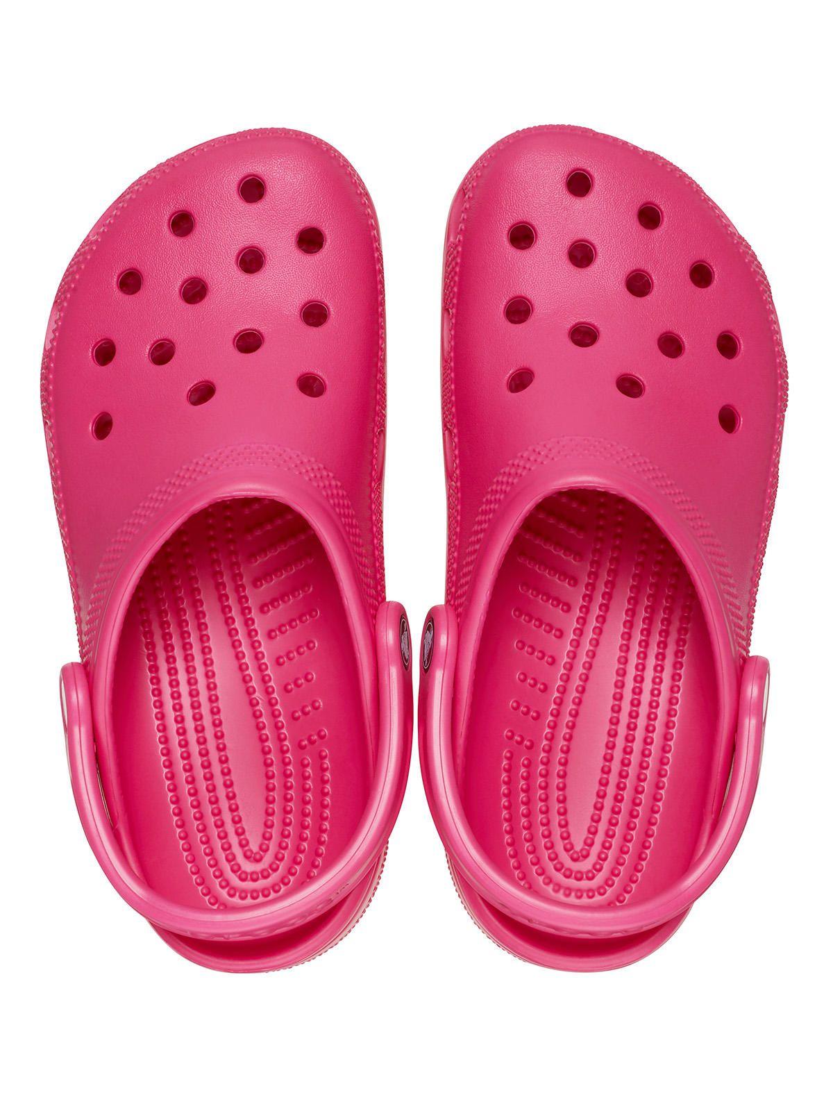 Zueco Crocs Mujer Classic Clog Rosado-4
