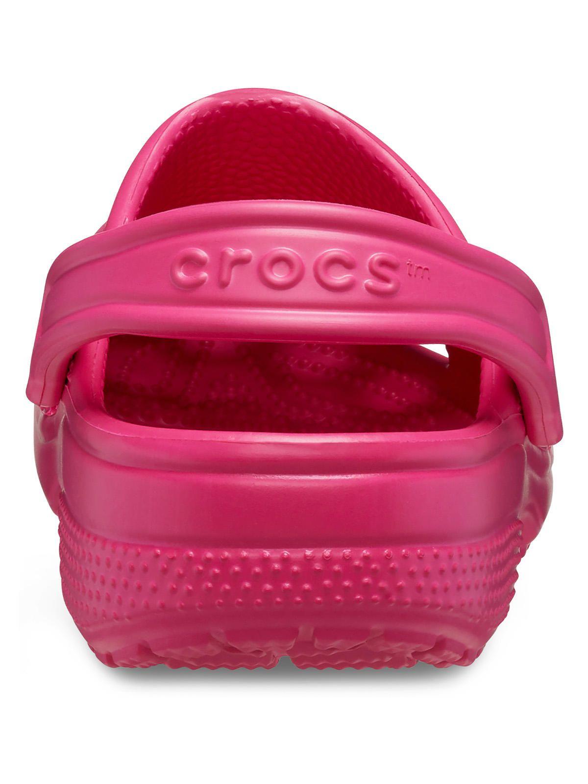Zueco Crocs Mujer Classic Clog Rosado-7