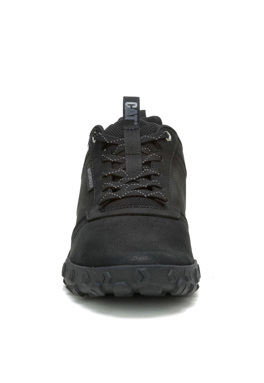 Zapatilla Cuero Hombre Hex Ready Low Negro-4