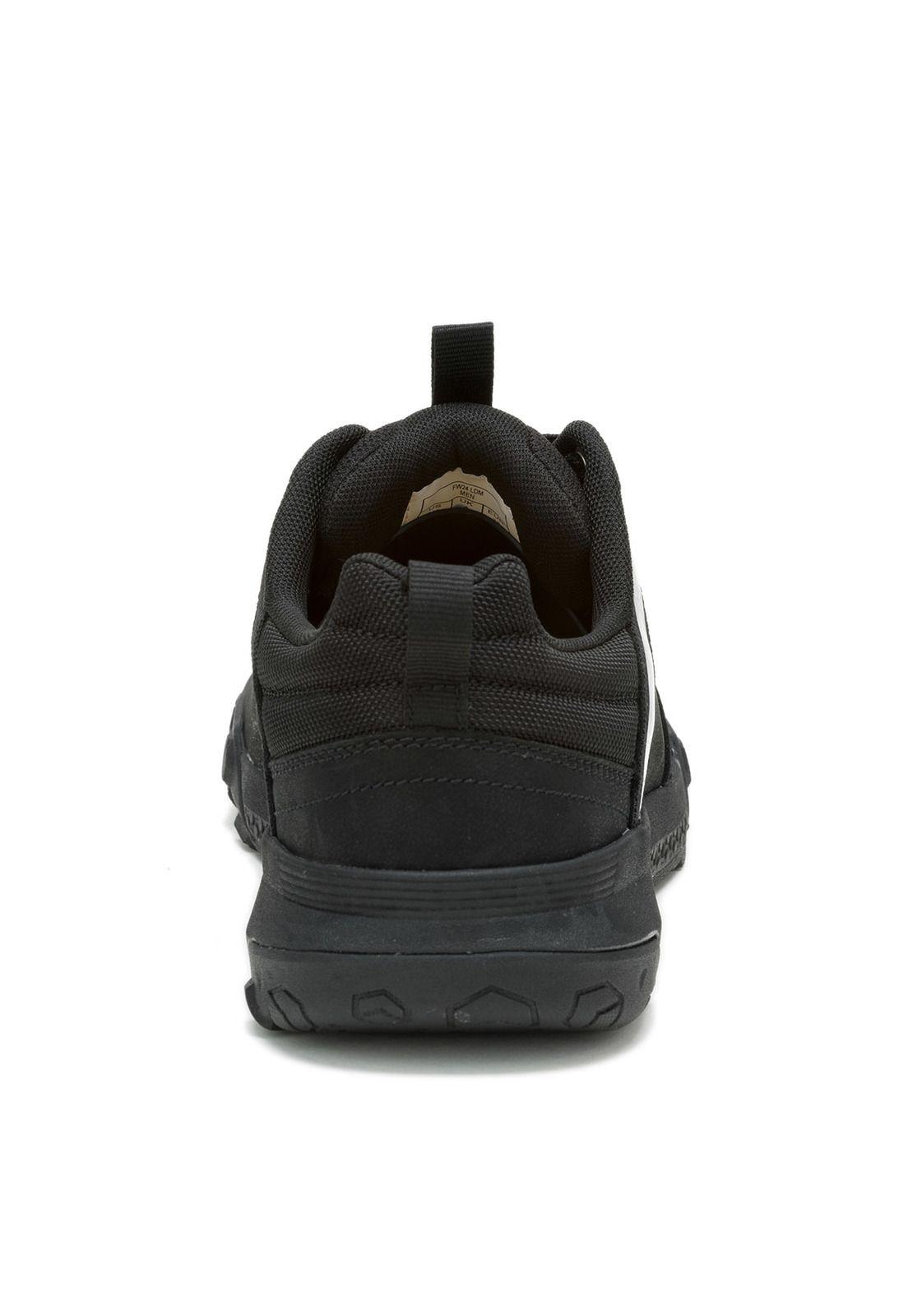 Zapatilla Cuero Hombre Hex Ready Low Negro-5