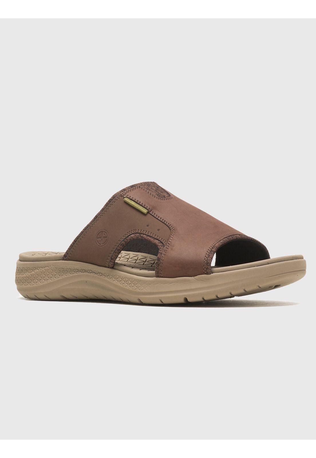 Sandalia Café Oscuro Hombre Activate Slide -0