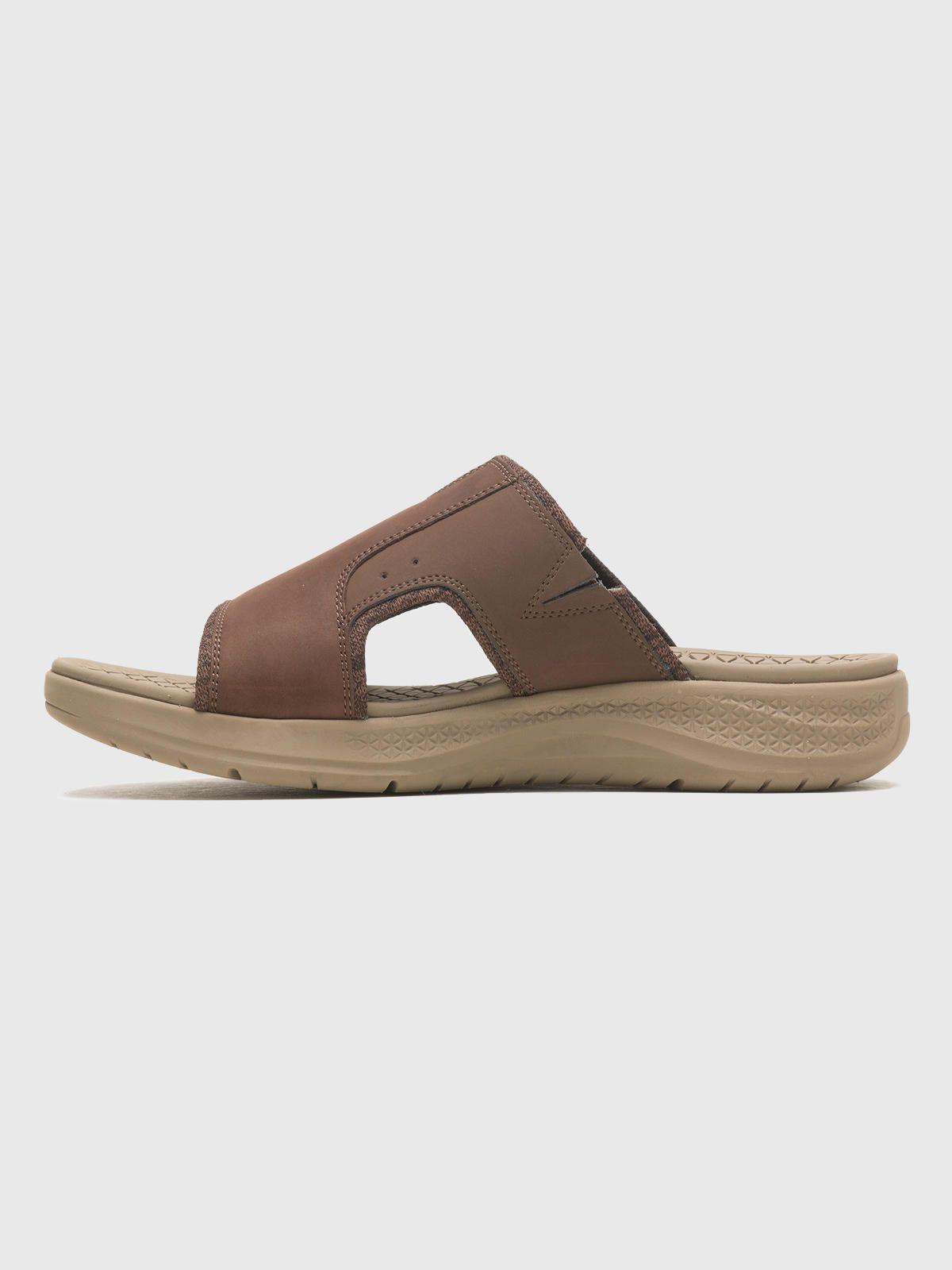 Sandalia Café Oscuro Hombre Activate Slide -3