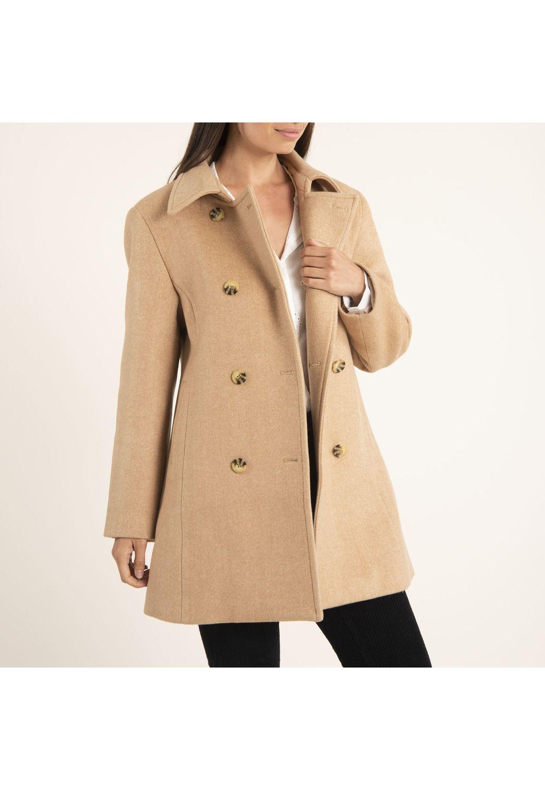 Chaqueta Mujer Riva Camel-1